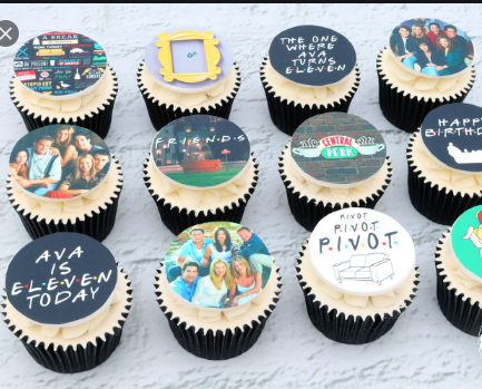 Friends Theme Cupcakes - Pack of 6