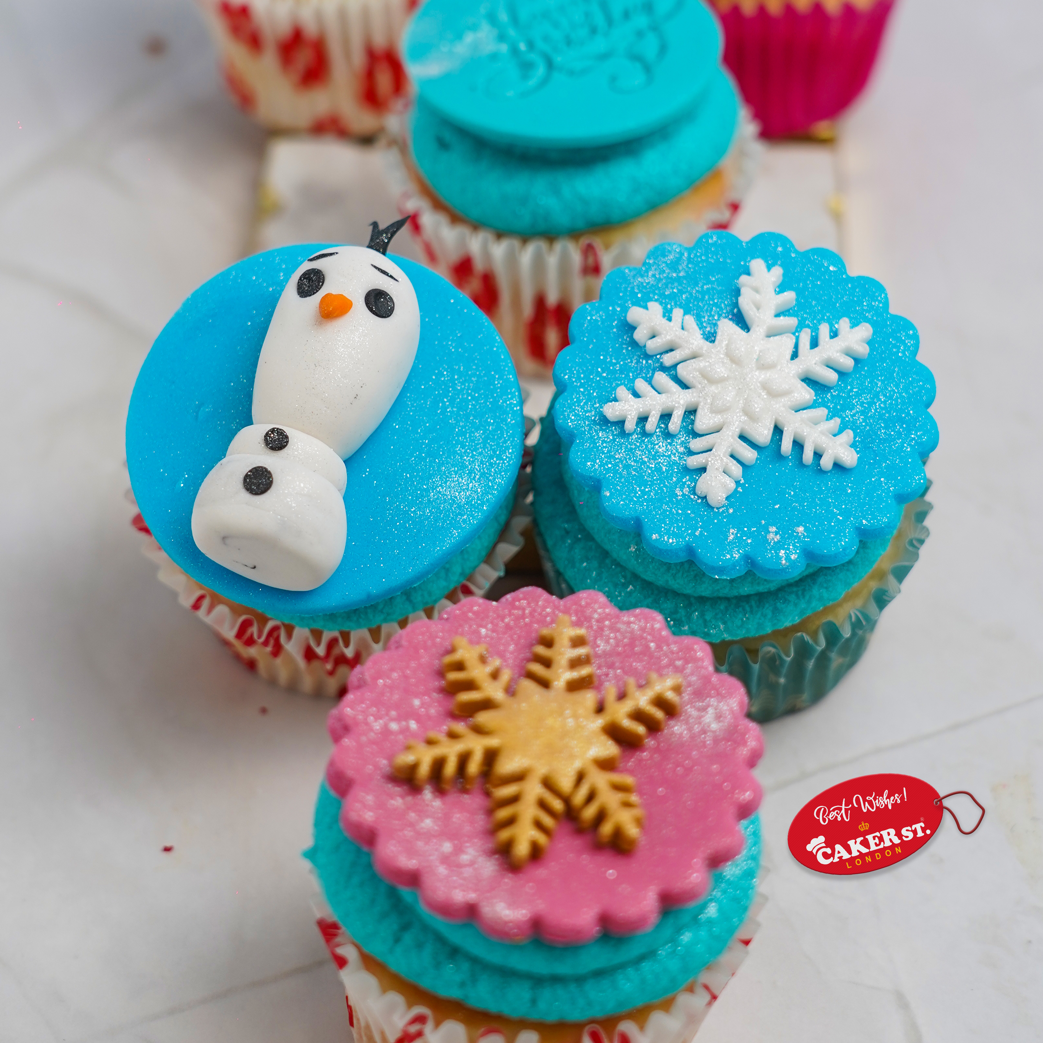 Frozen Fantasy Cupcakes