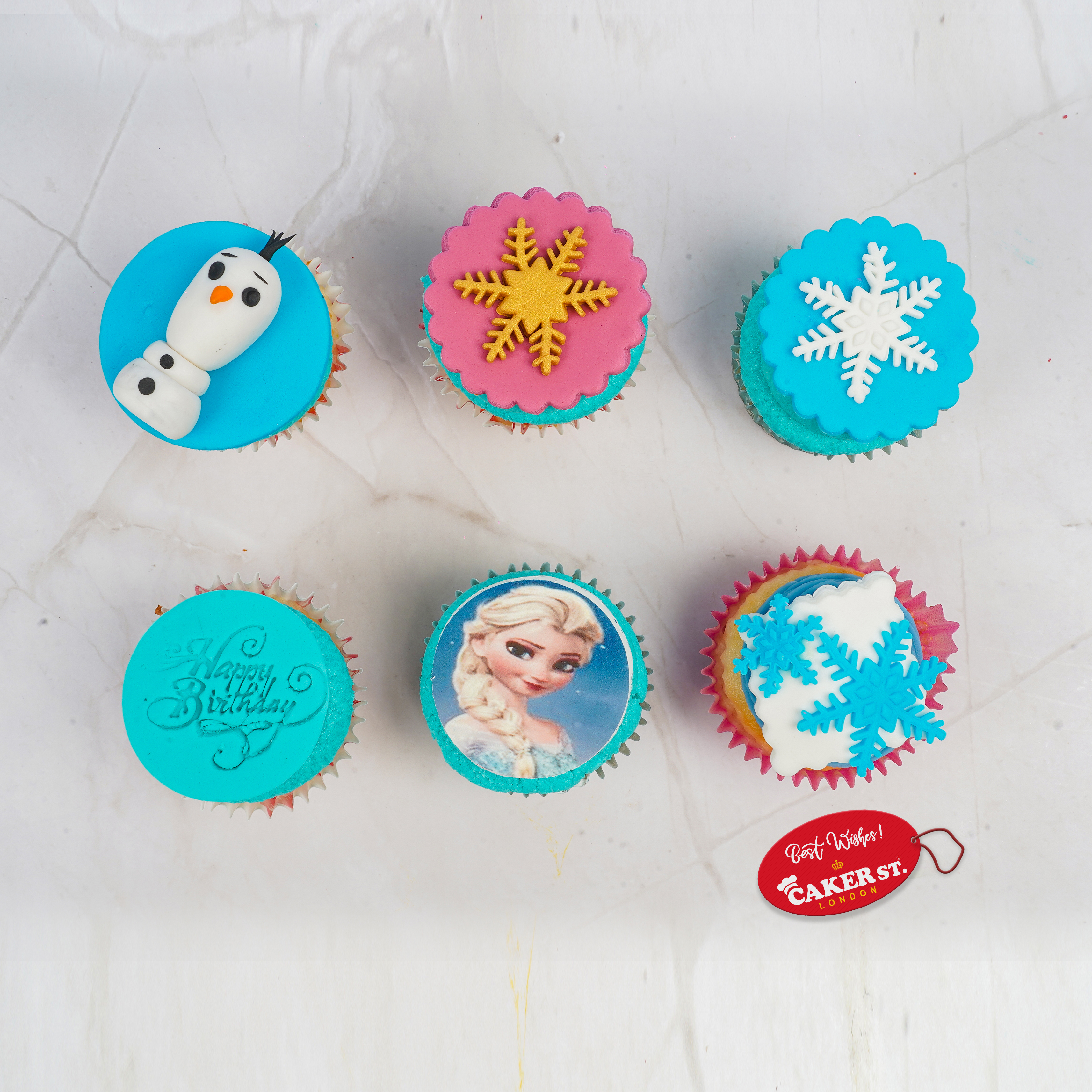 Frozen Fantasy Cupcakes