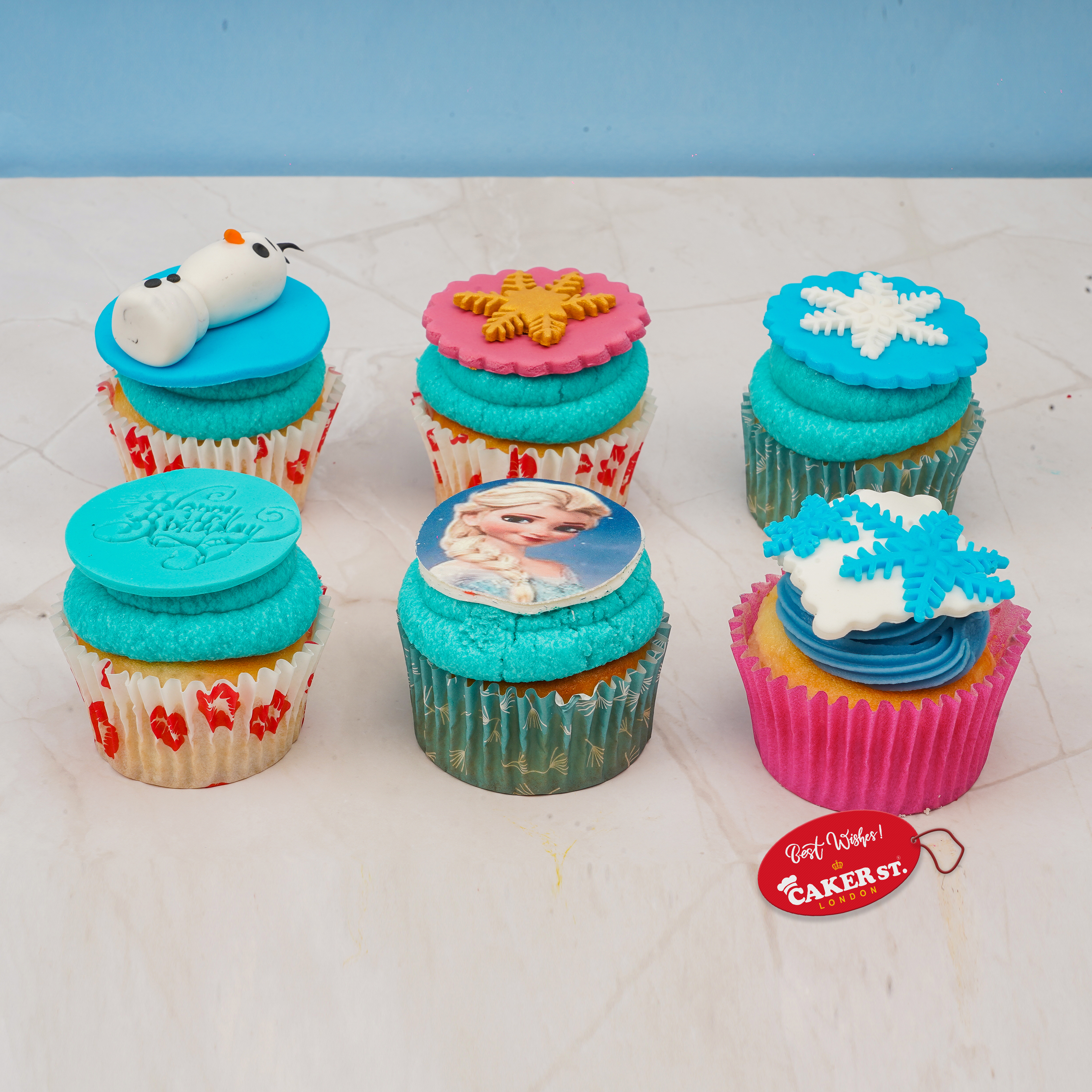 Frozen Fantasy Cupcakes