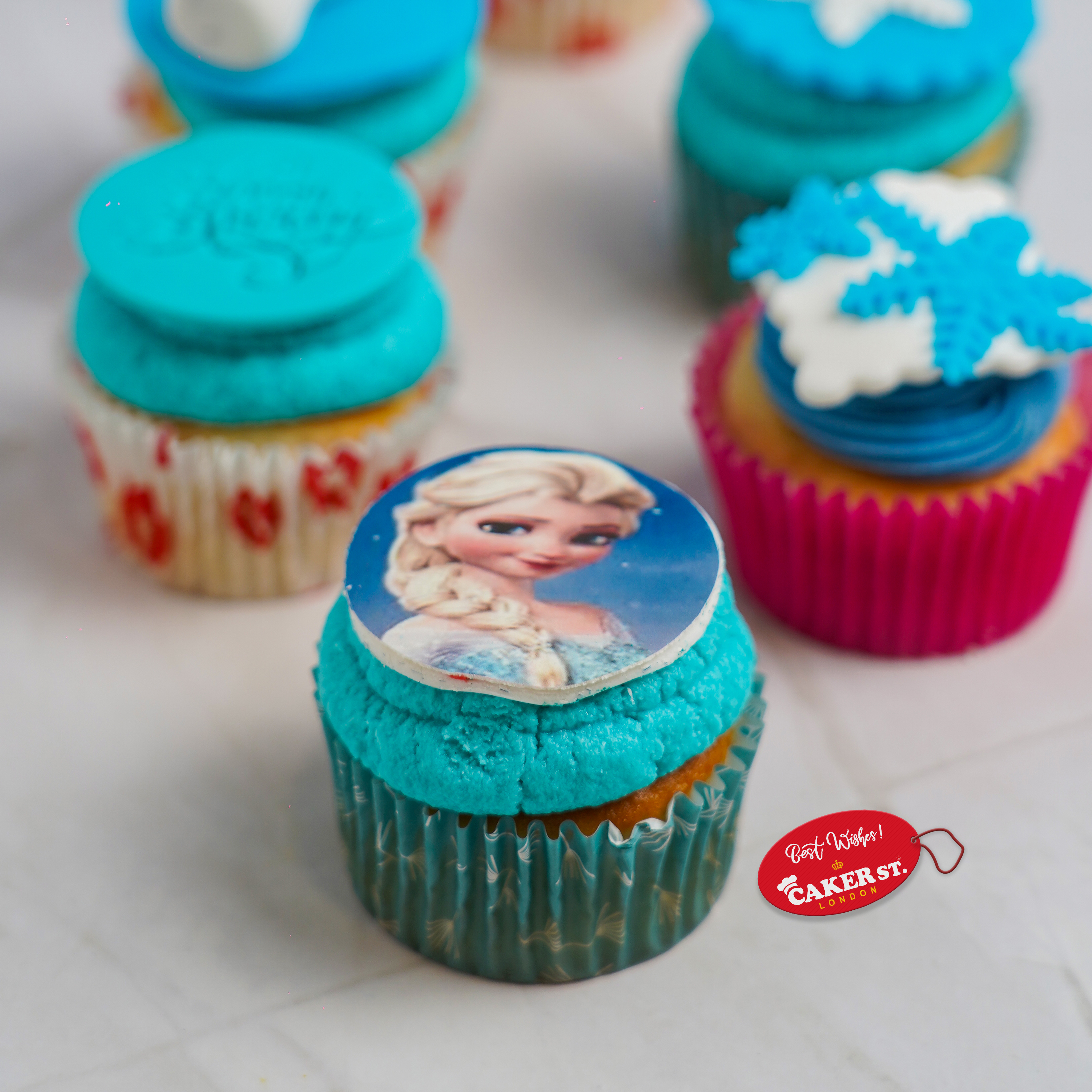 Frozen Fantasy Cupcakes