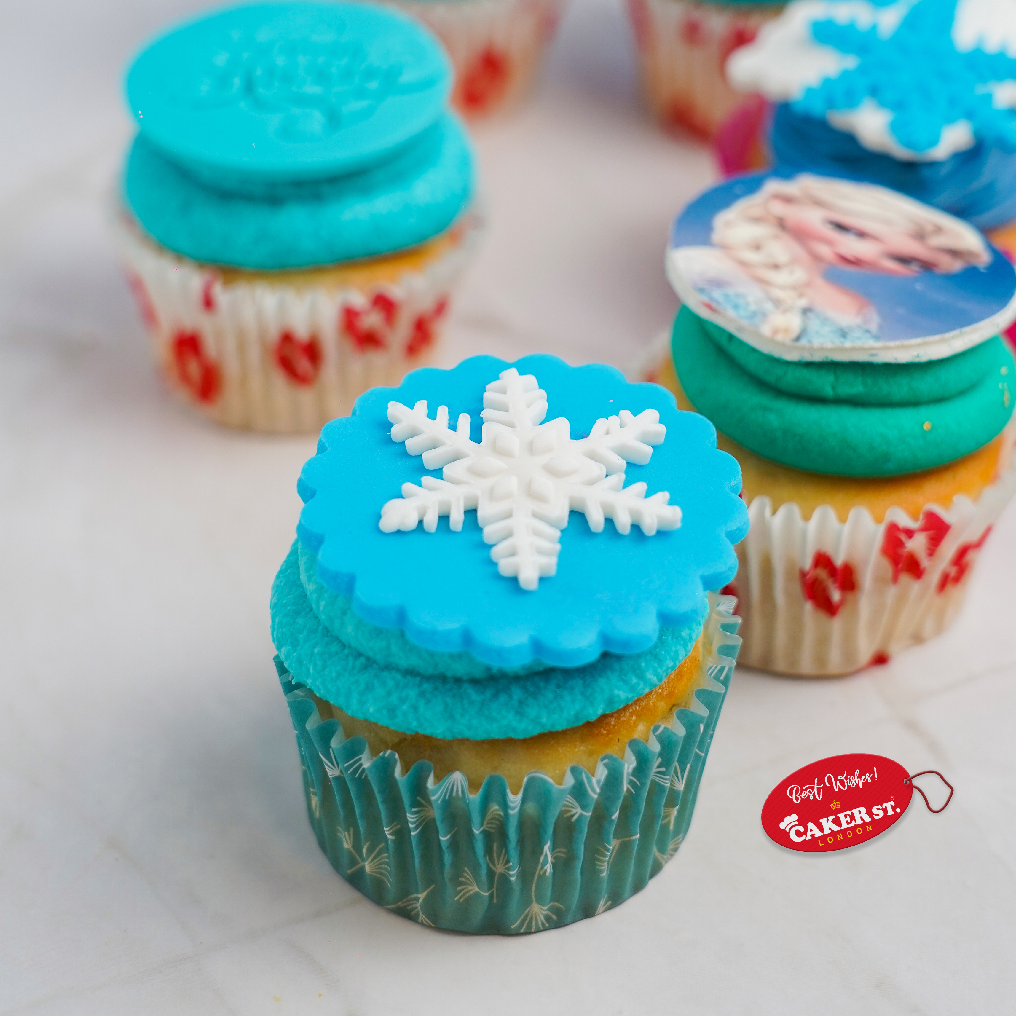 Frozen Fantasy Cupcakes