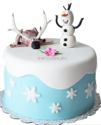 Frozen Picture Cake for Kids