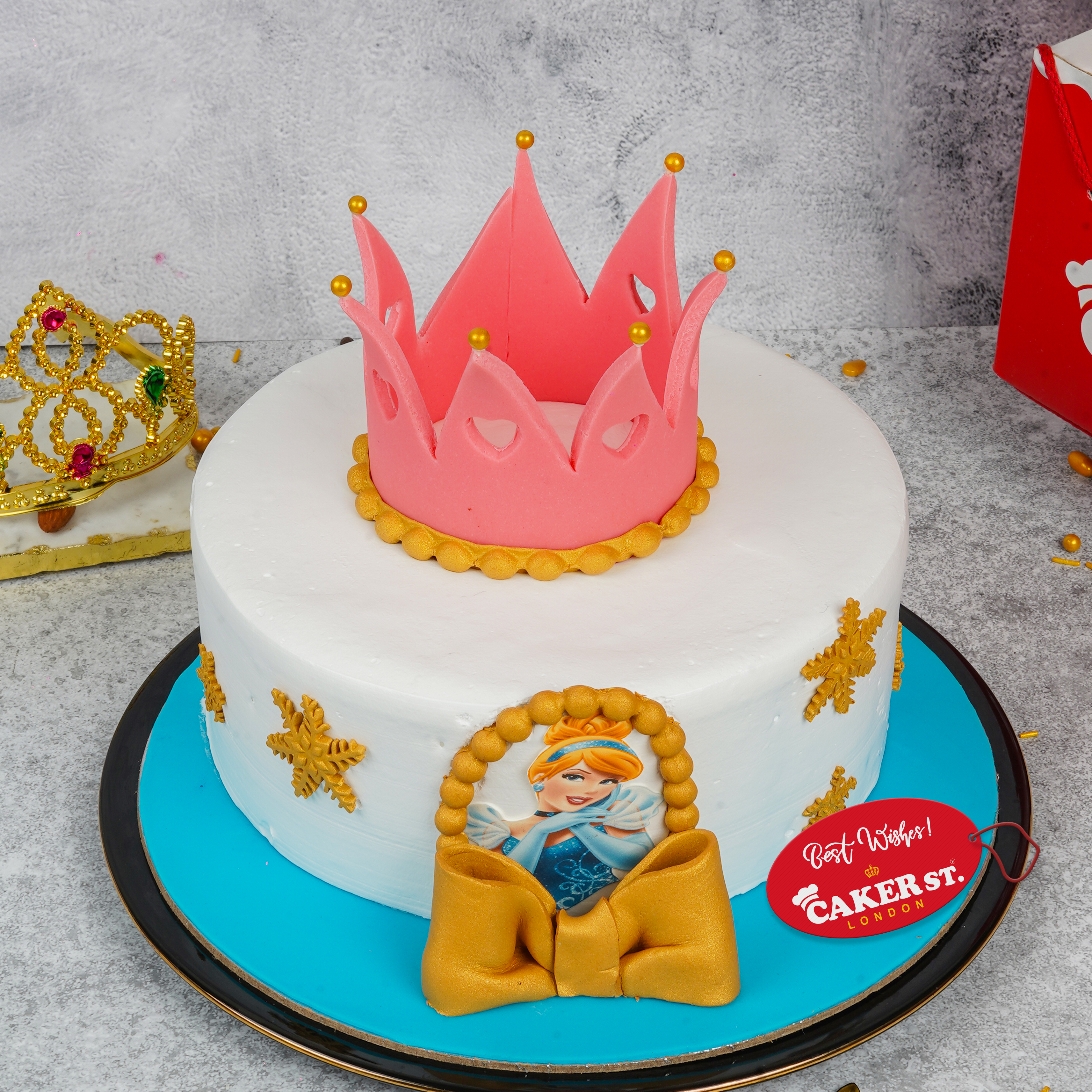 Frozen Royalty Cake