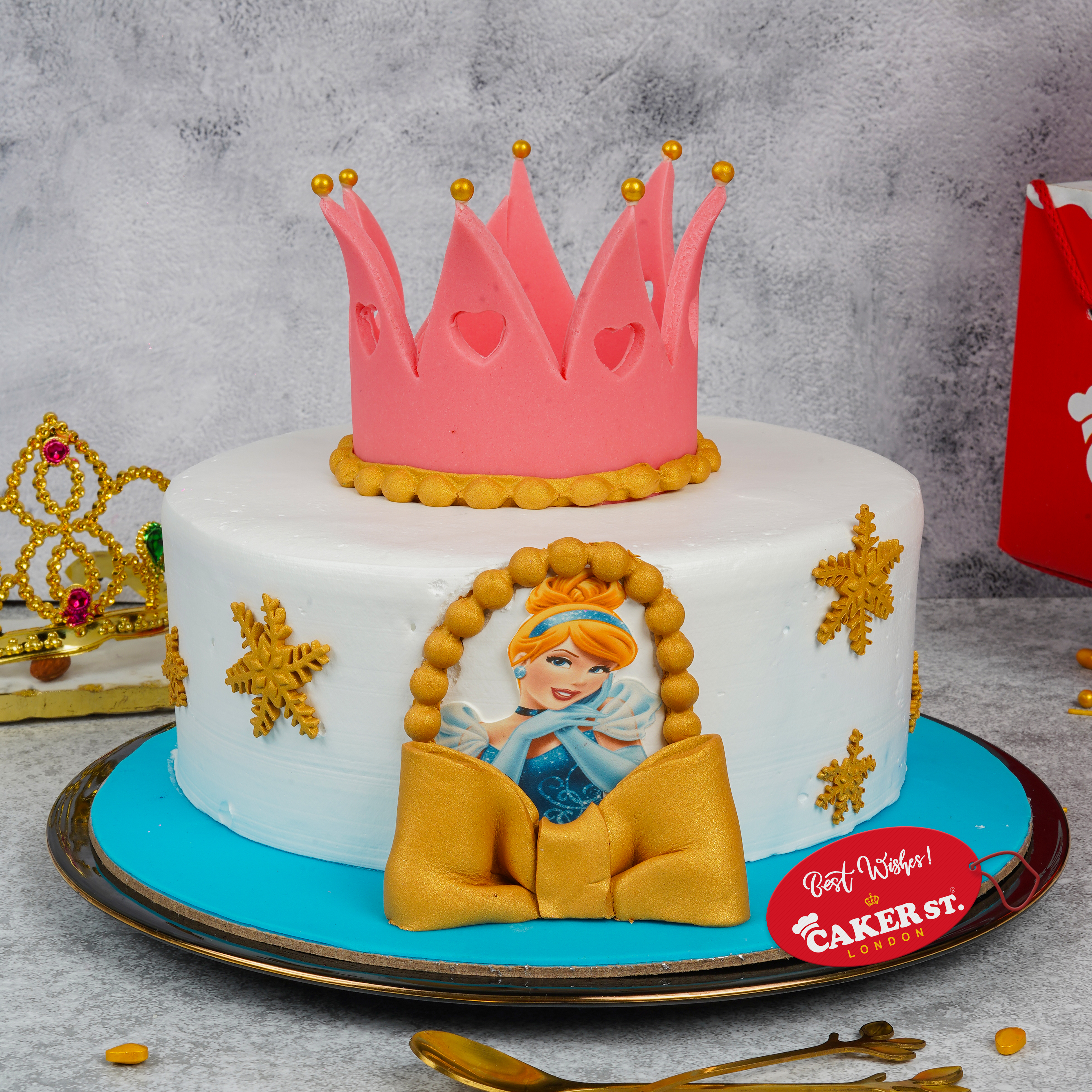 Frozen Royalty Cake