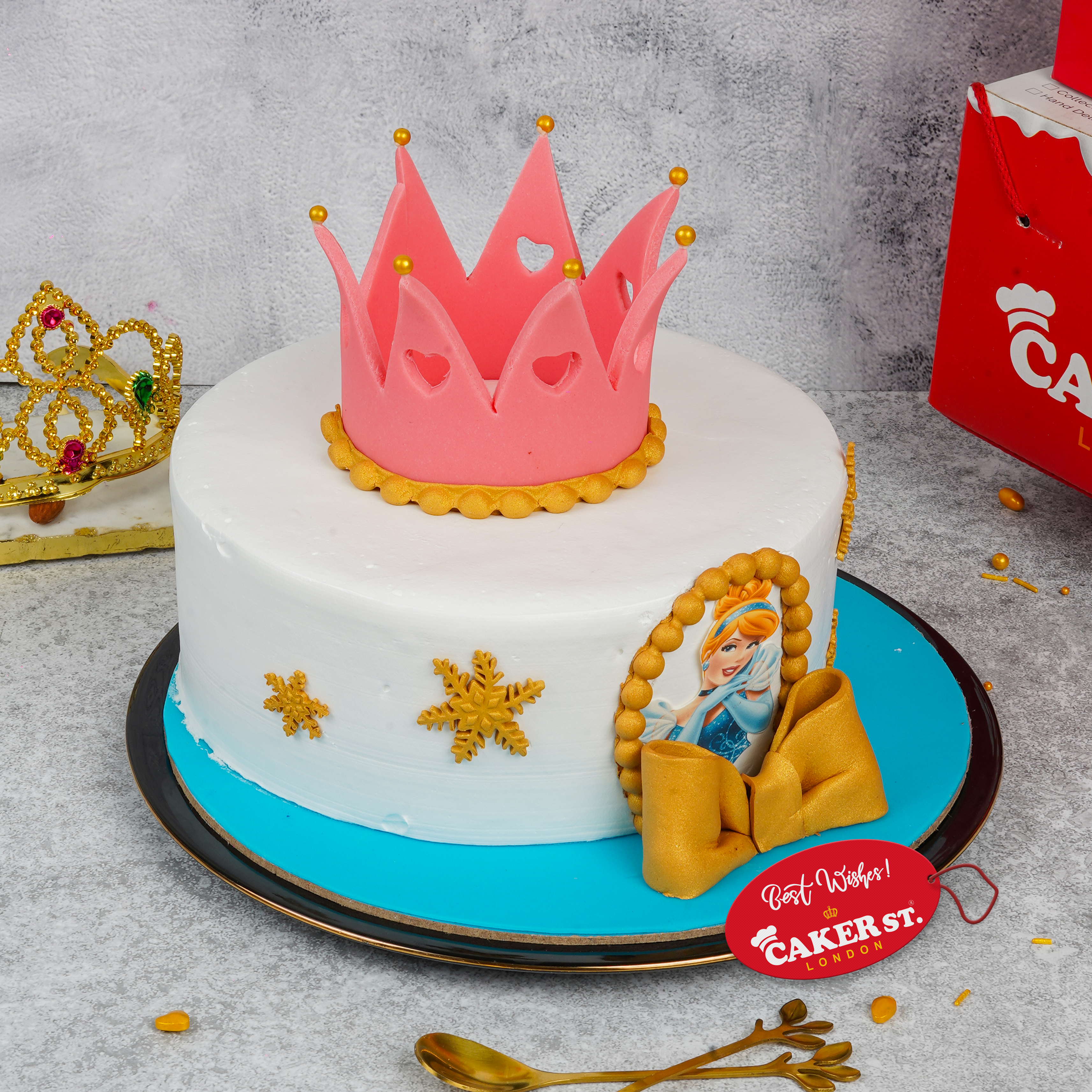 Frozen Royalty Cake