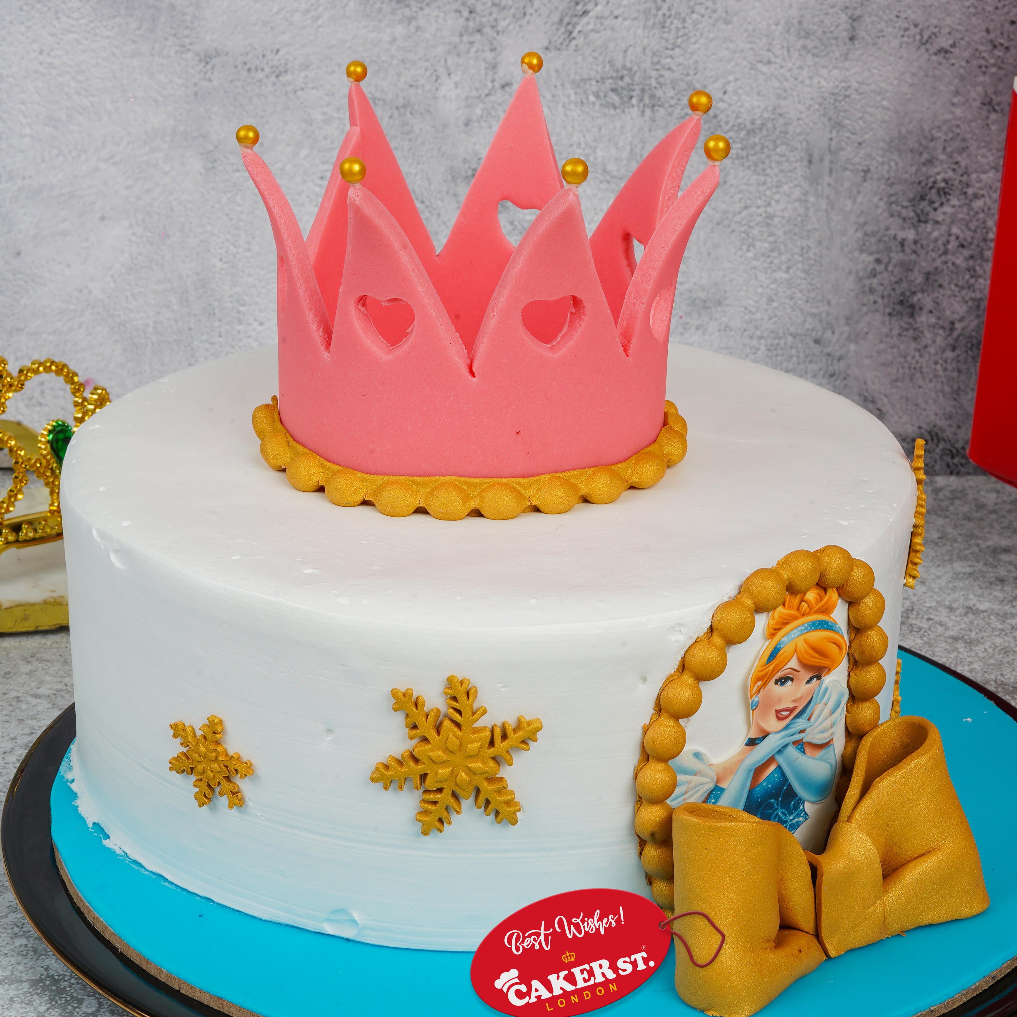 Frozen Royalty Cake