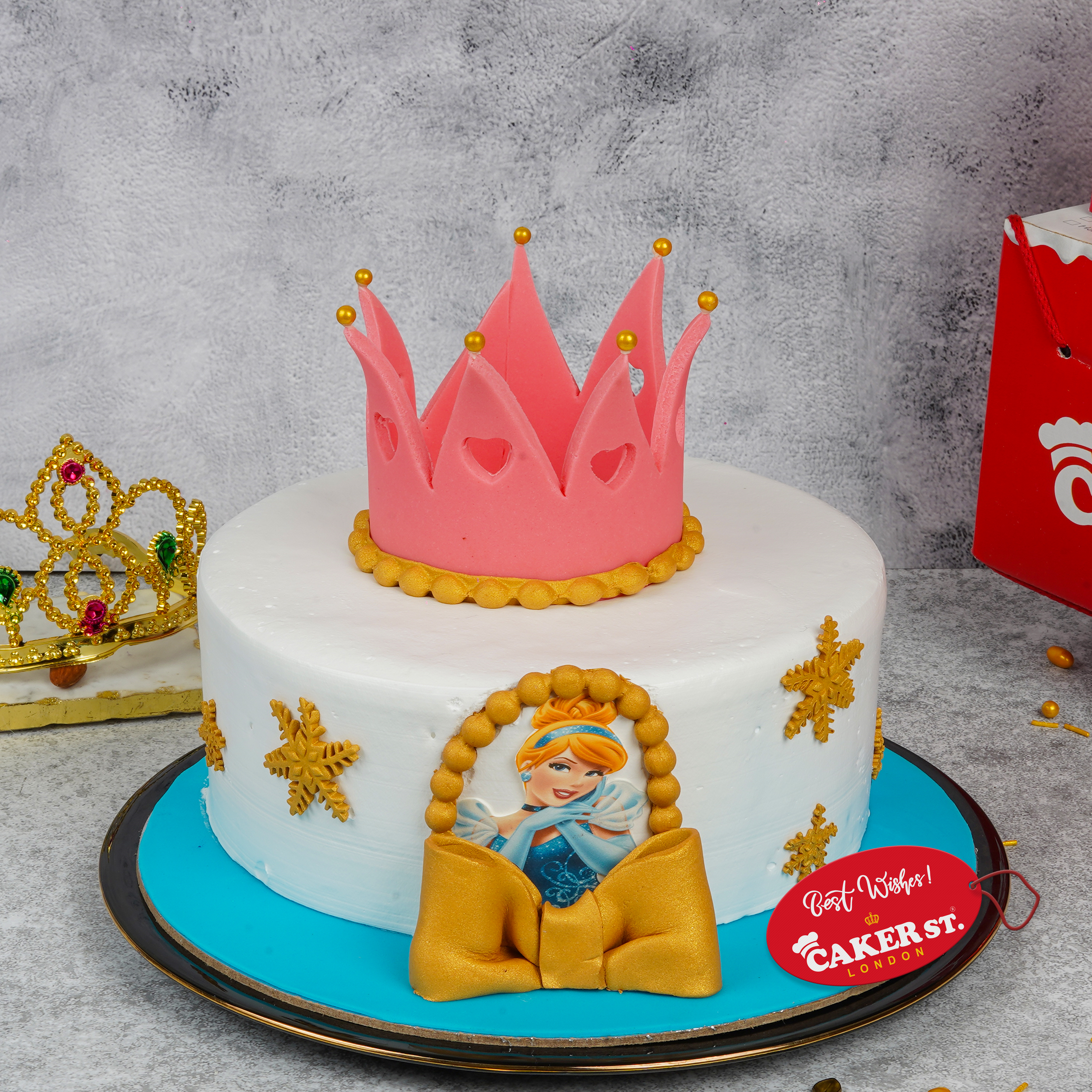 Frozen Royalty Cake