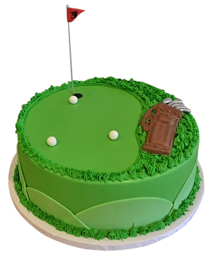 Golf Birthday Cake