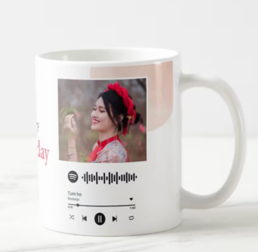 Gorgeous Birthday Spotify Mug