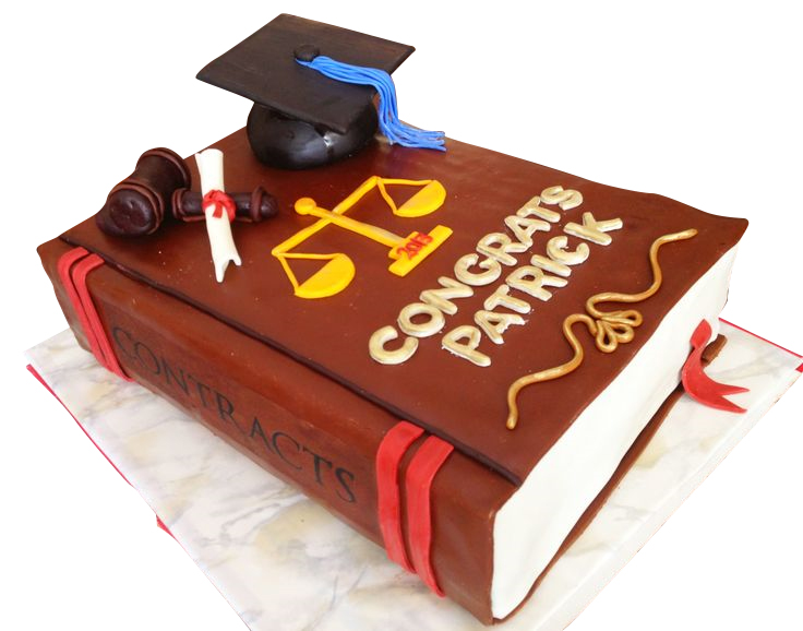 Graduation cake Law