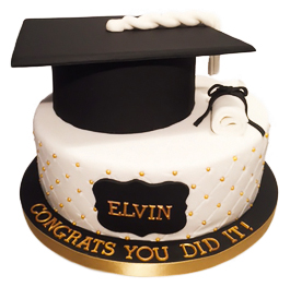 Graduation cakes to order for next day delivery in London