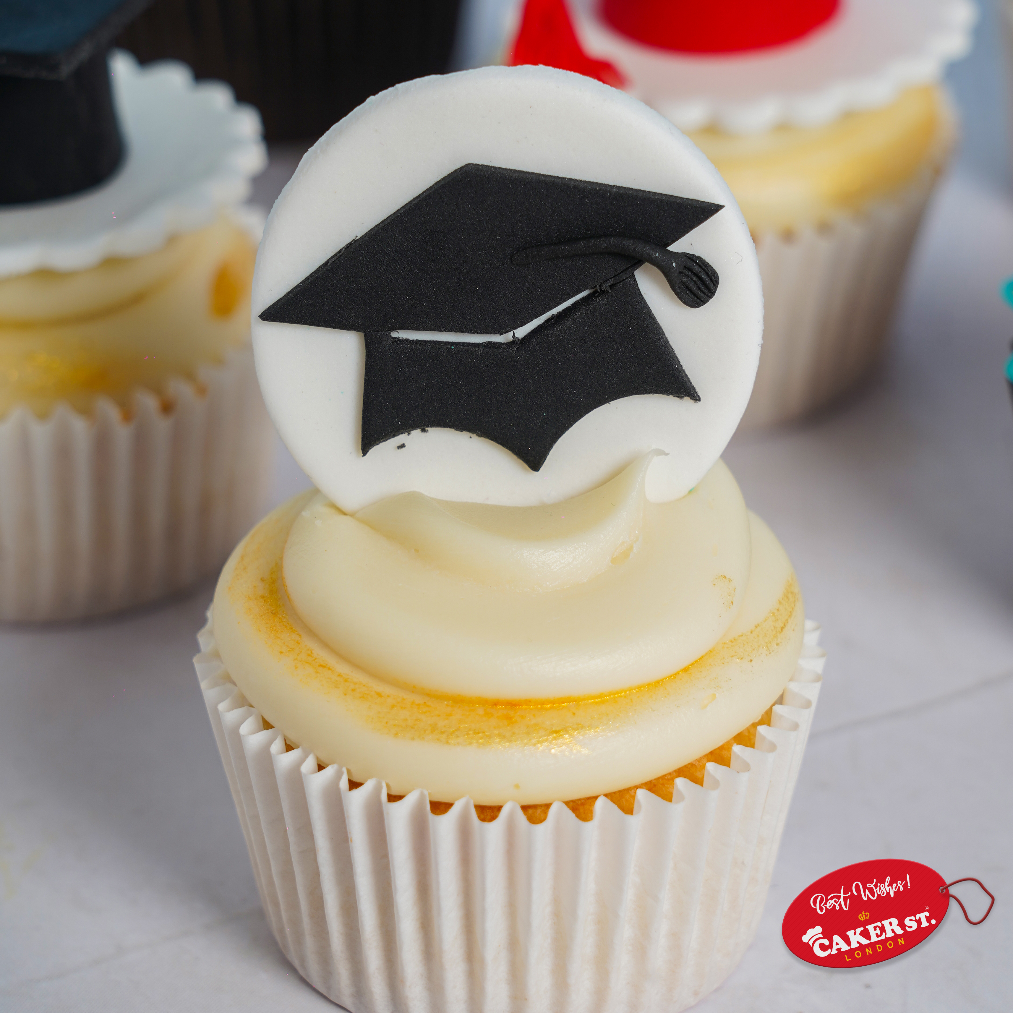 Graduation Cap & Tassel Treats Cupcakes