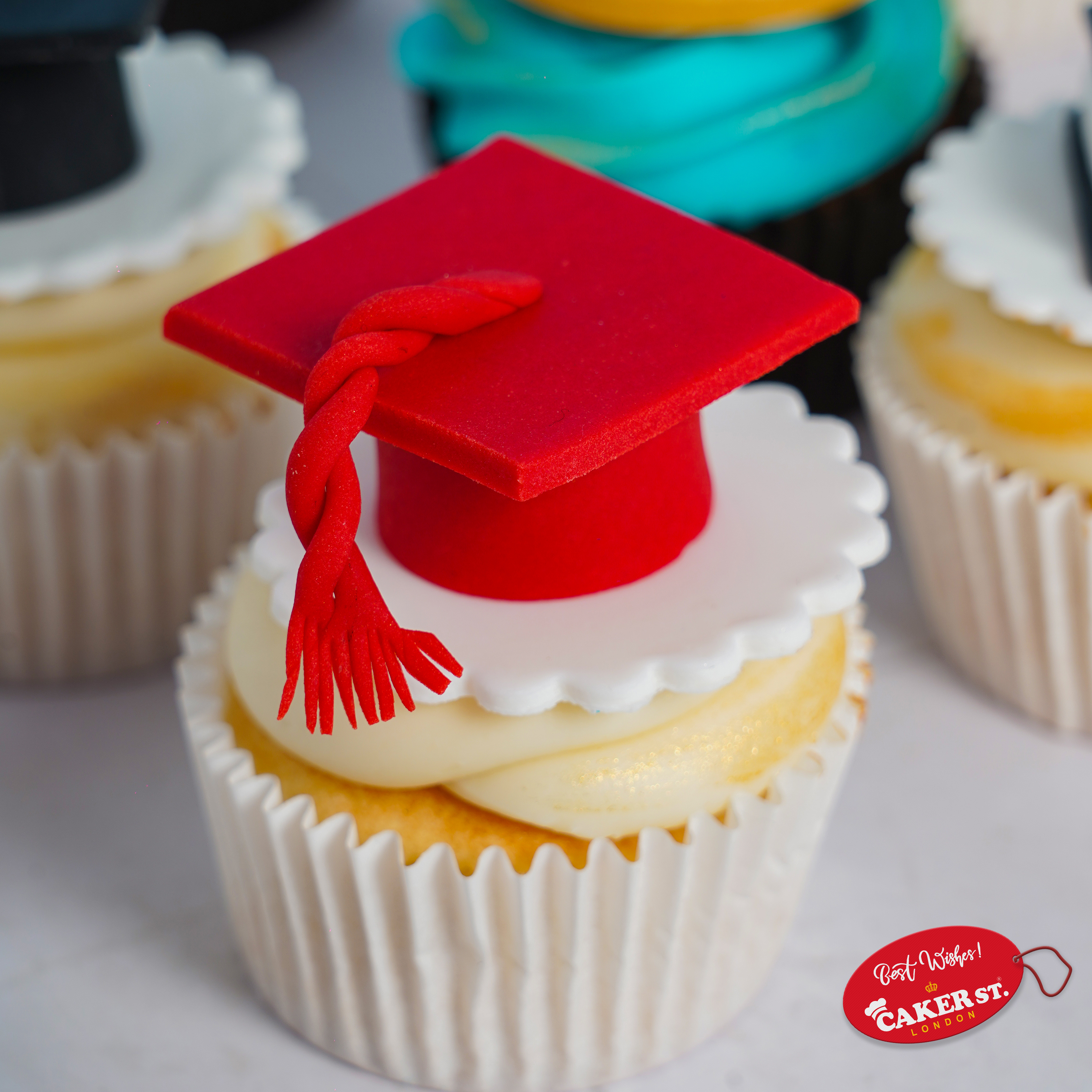 Graduation Cap & Tassel Treats Cupcakes