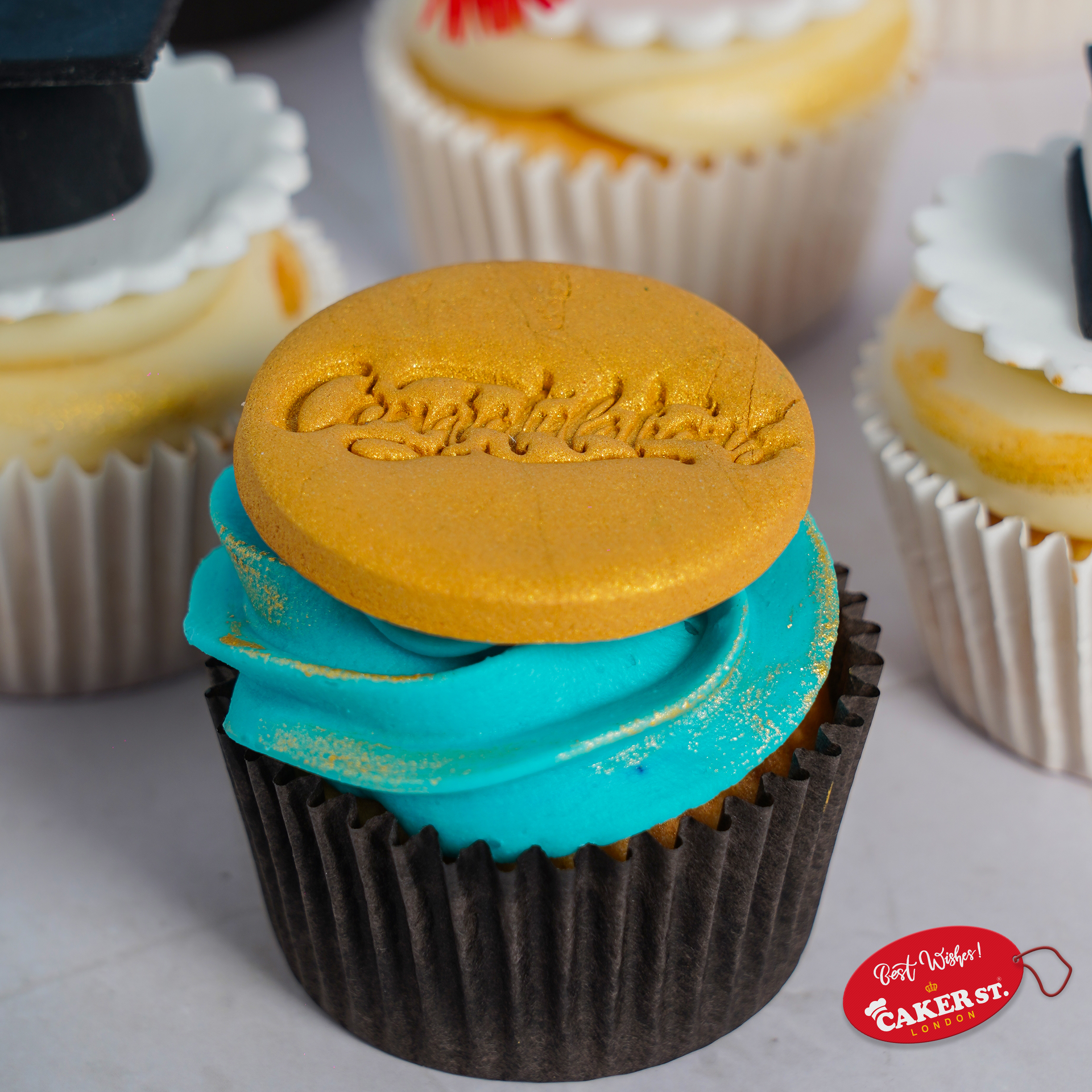 Graduation Cap & Tassel Treats Cupcakes