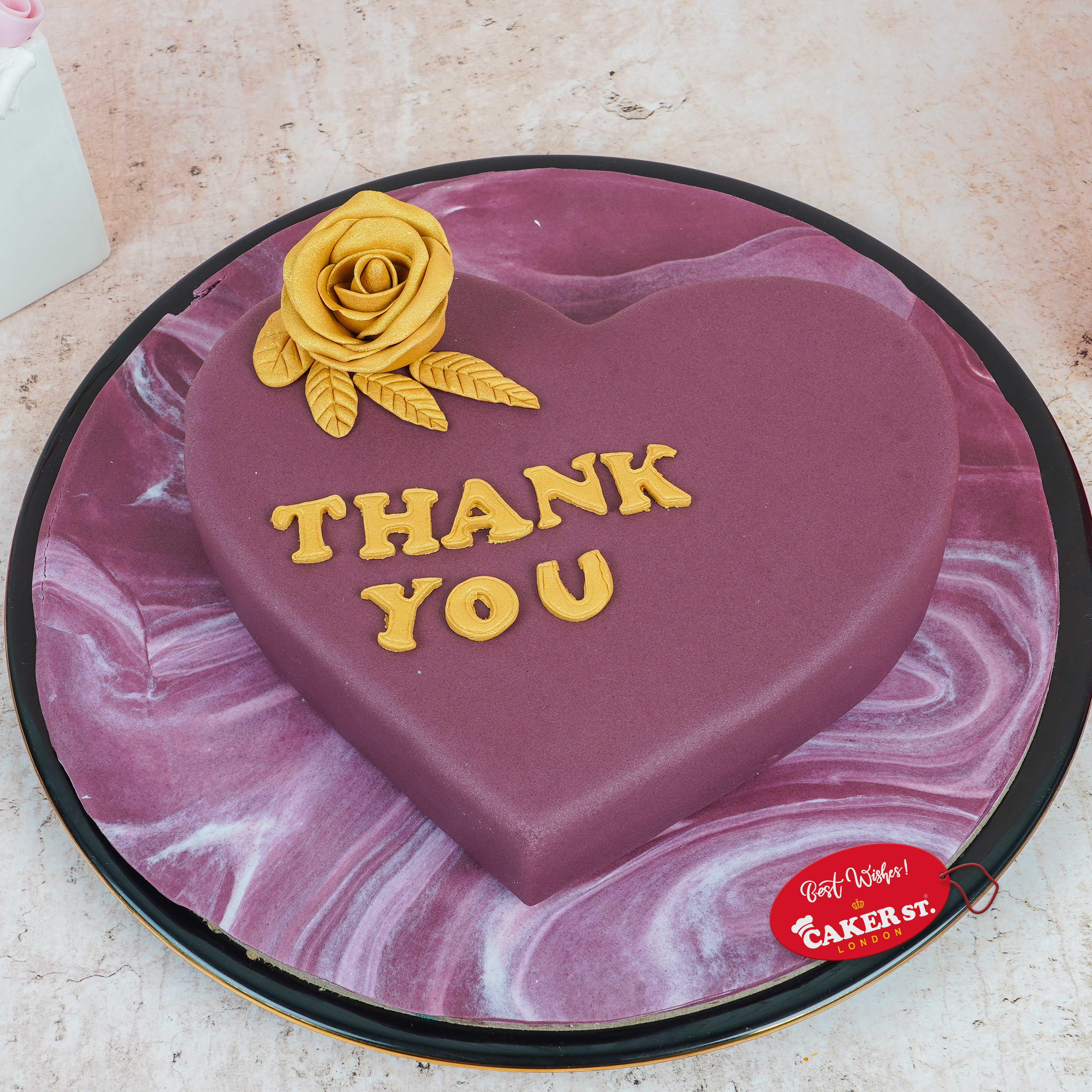 Heartfelt Thanks Cake