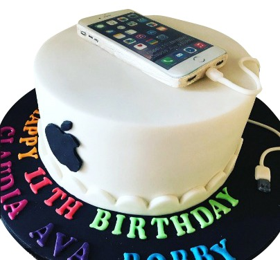 iPhone cake