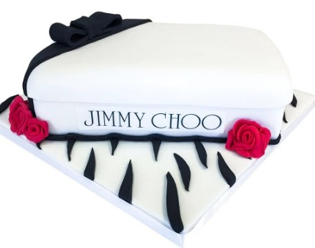 Jimmy Choo Birthday Cake