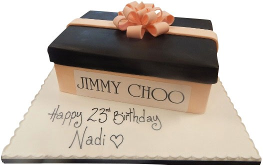 Jimmy Choo Birthday Cake