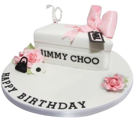 Jimmy Choo Birthday Cake