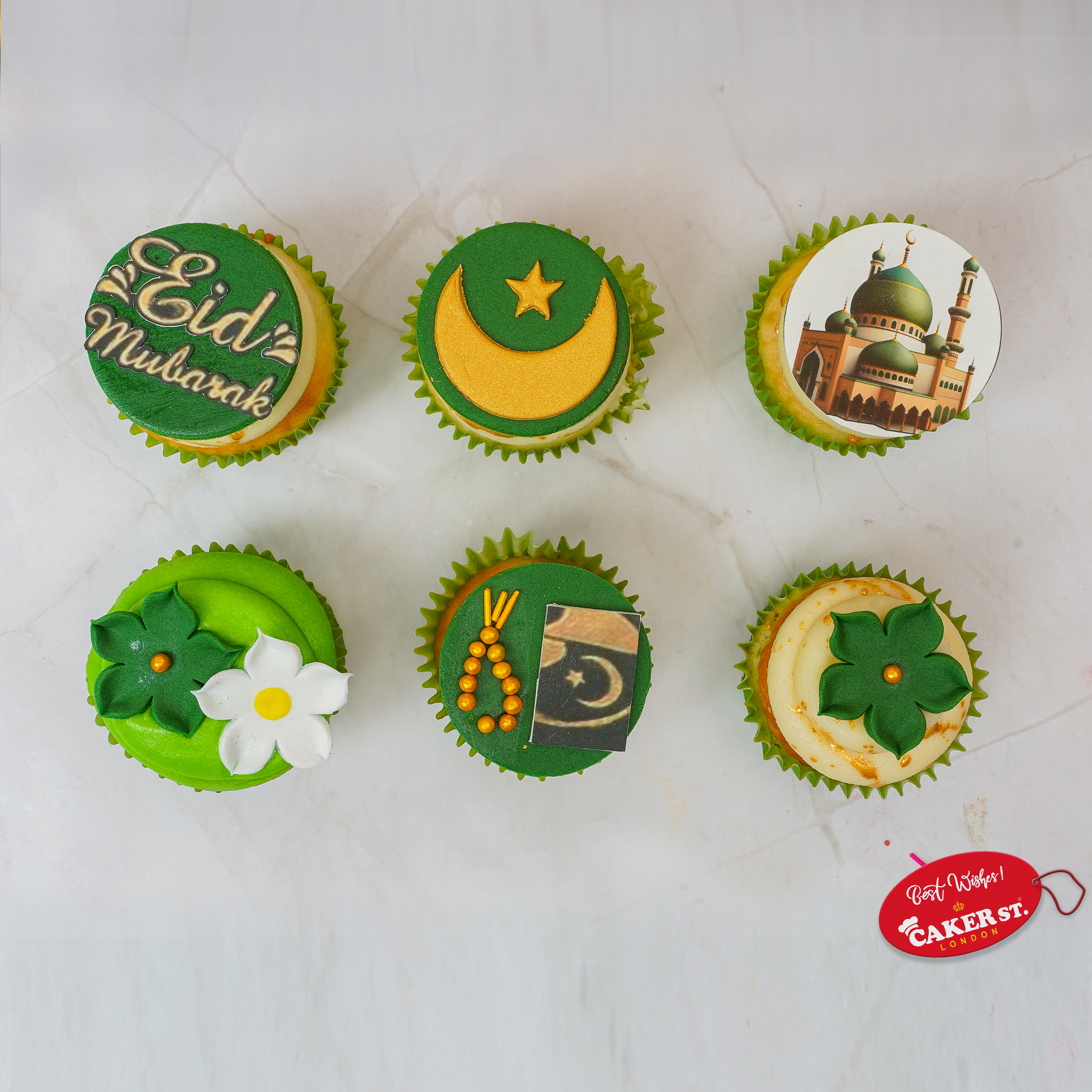 Joyful Eid Indulgence Cupcakes