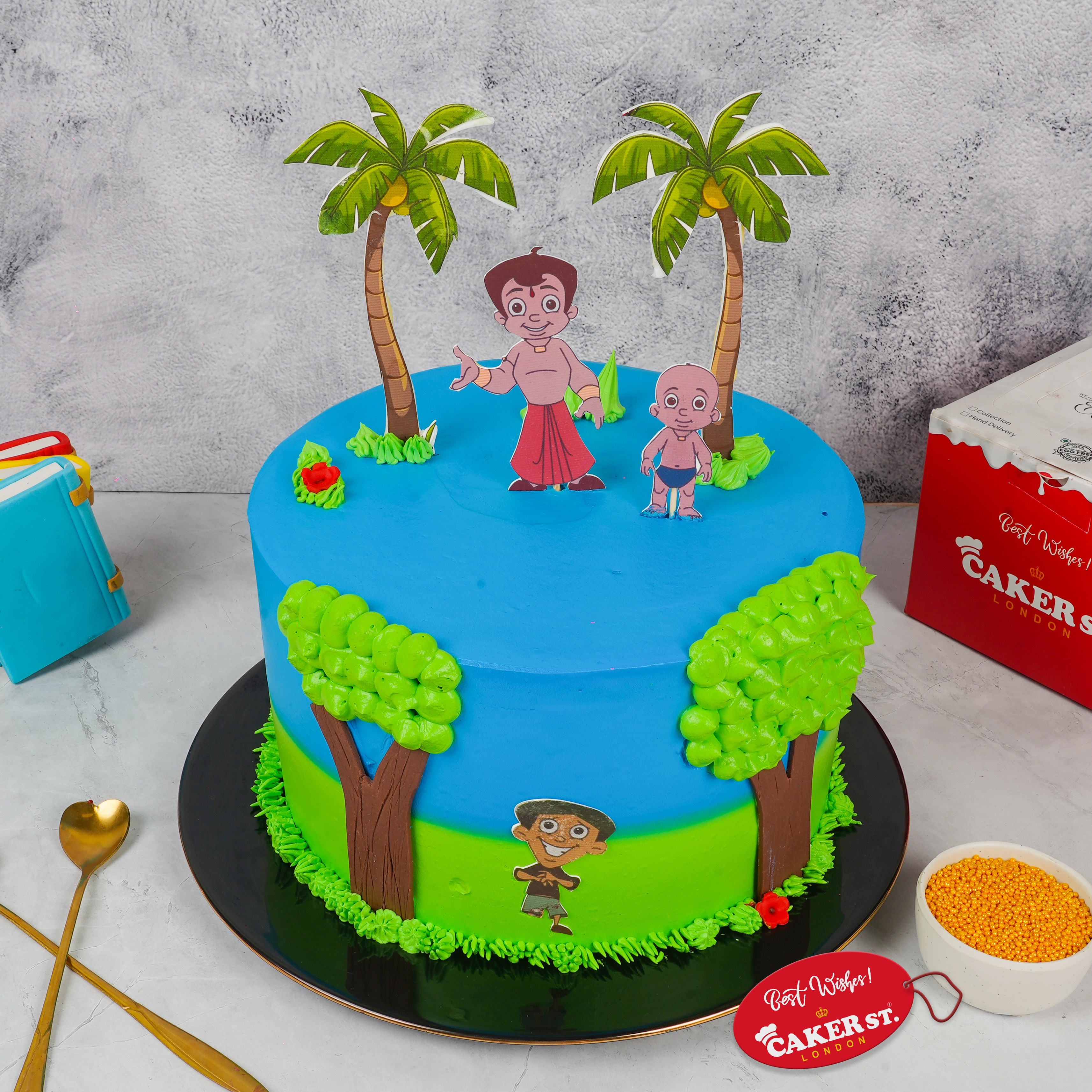 Jungle Hero Bheem Cake