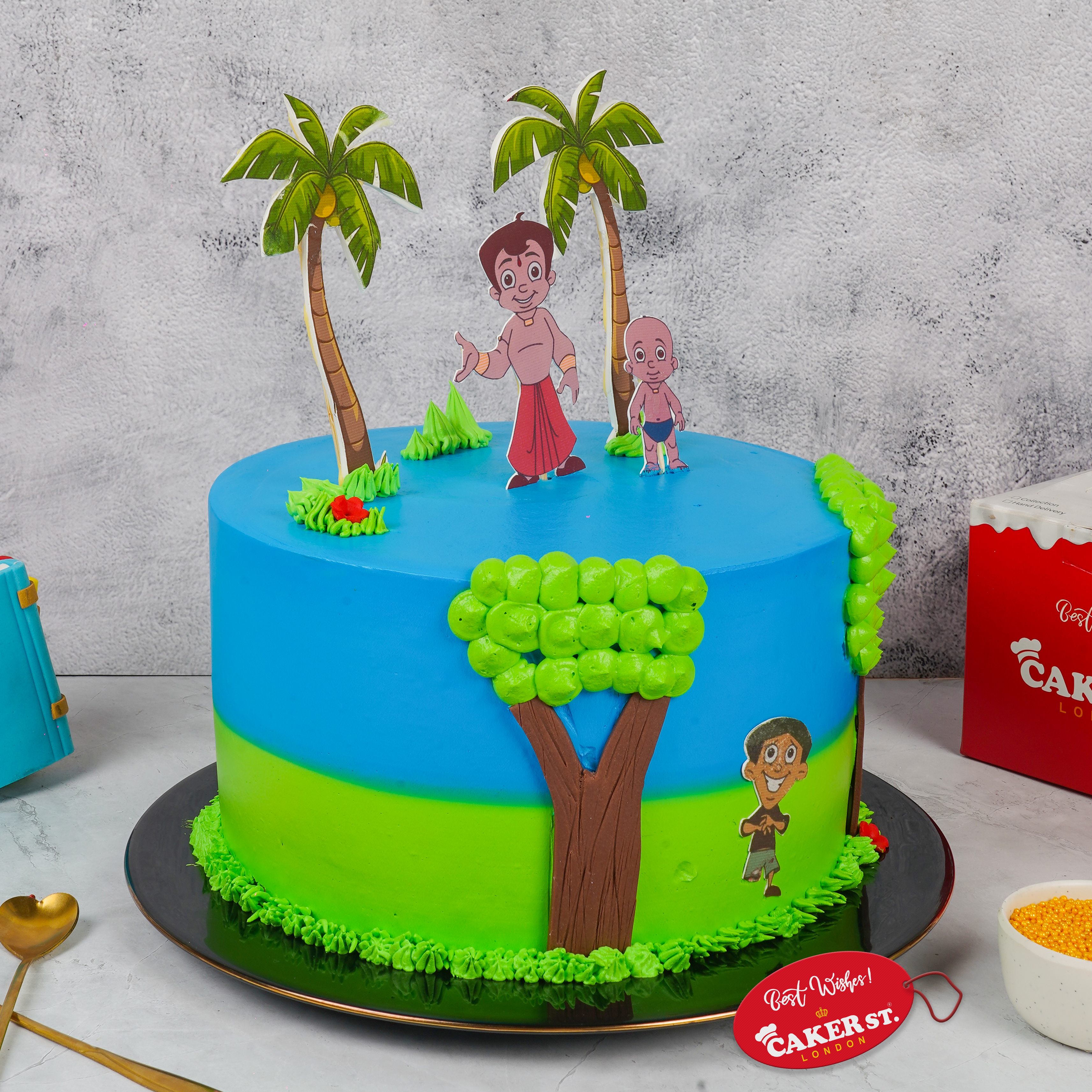 Jungle Hero Bheem Cake