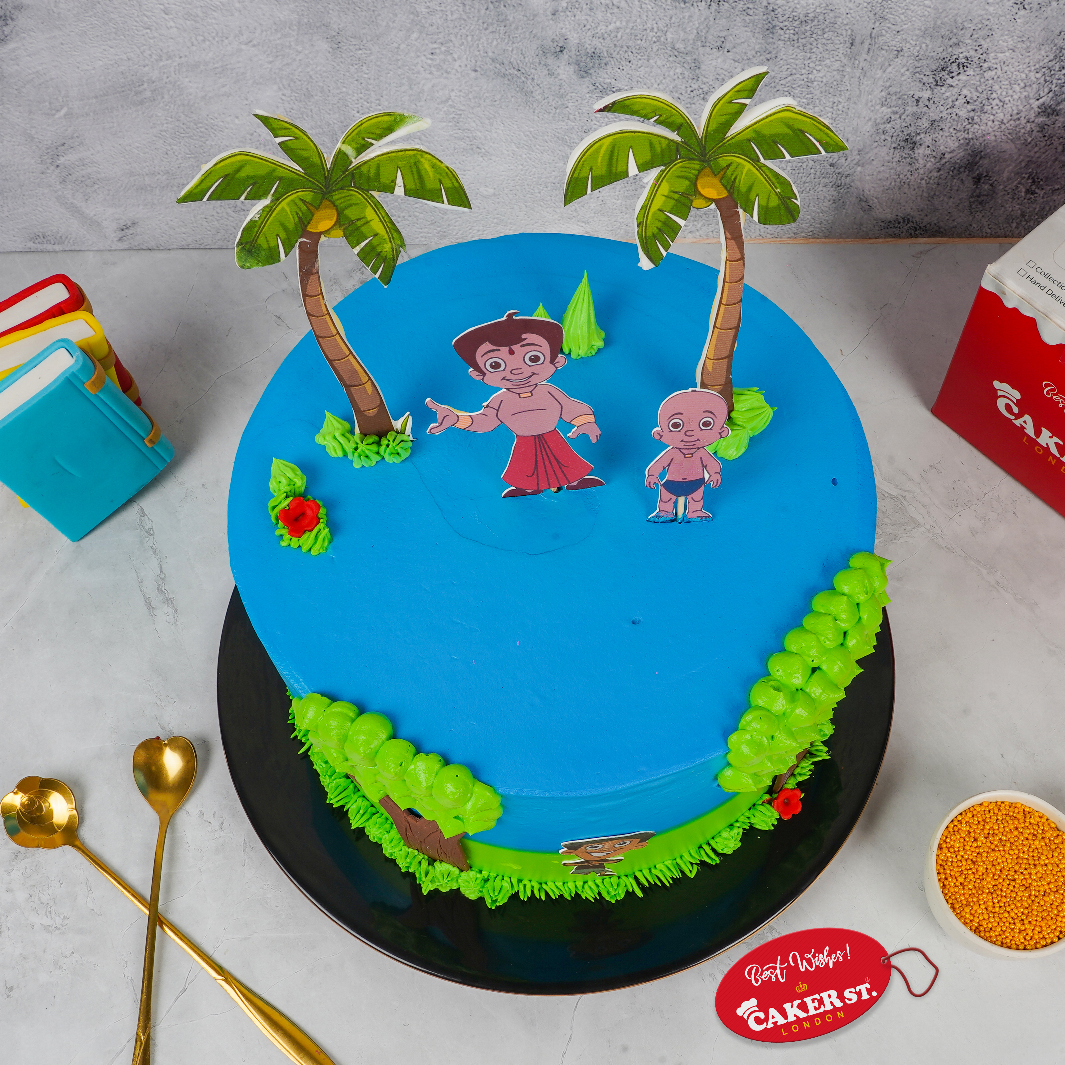 Jungle Hero Bheem Cake