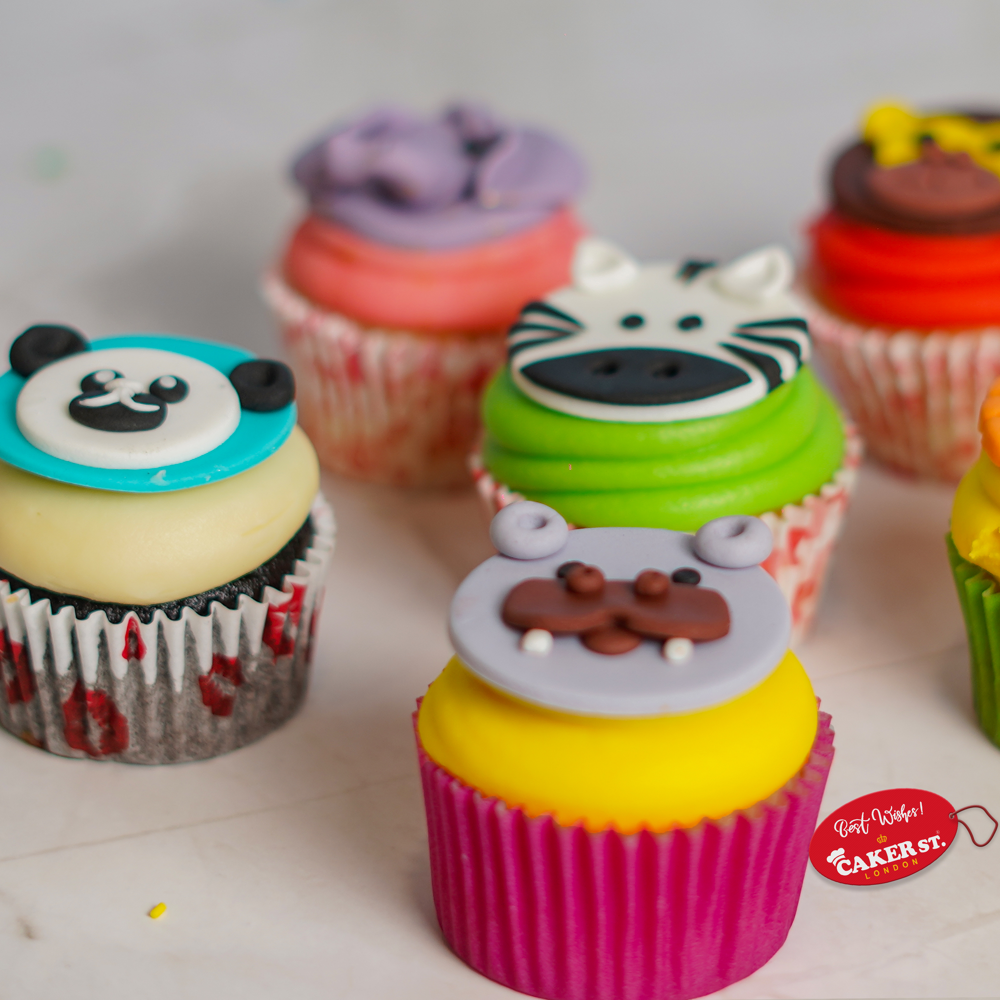 Jungle Safari Treats Cupcakes