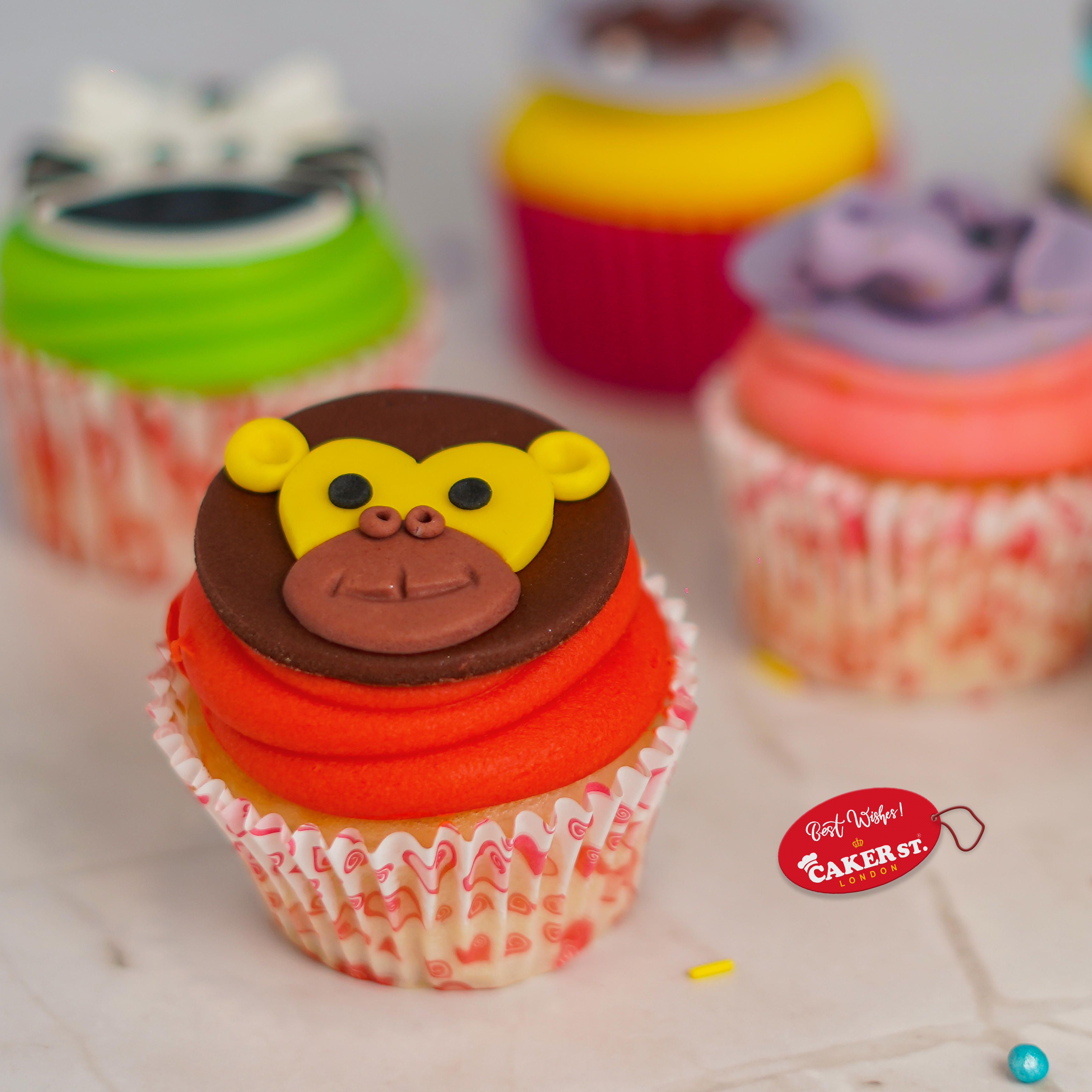 Jungle Safari Treats Cupcakes