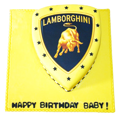 Lamborghini cake