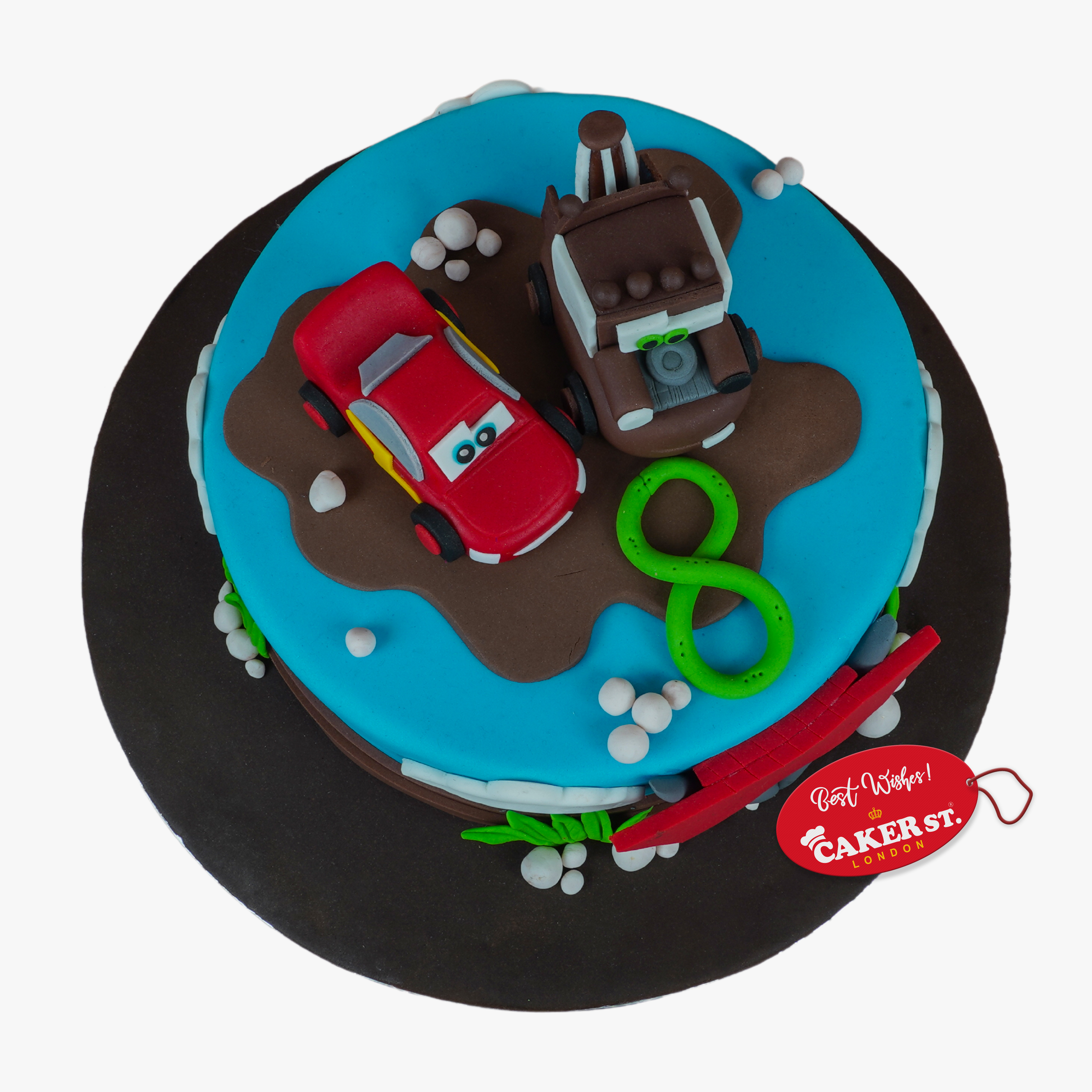 Lightning McQueen Cake