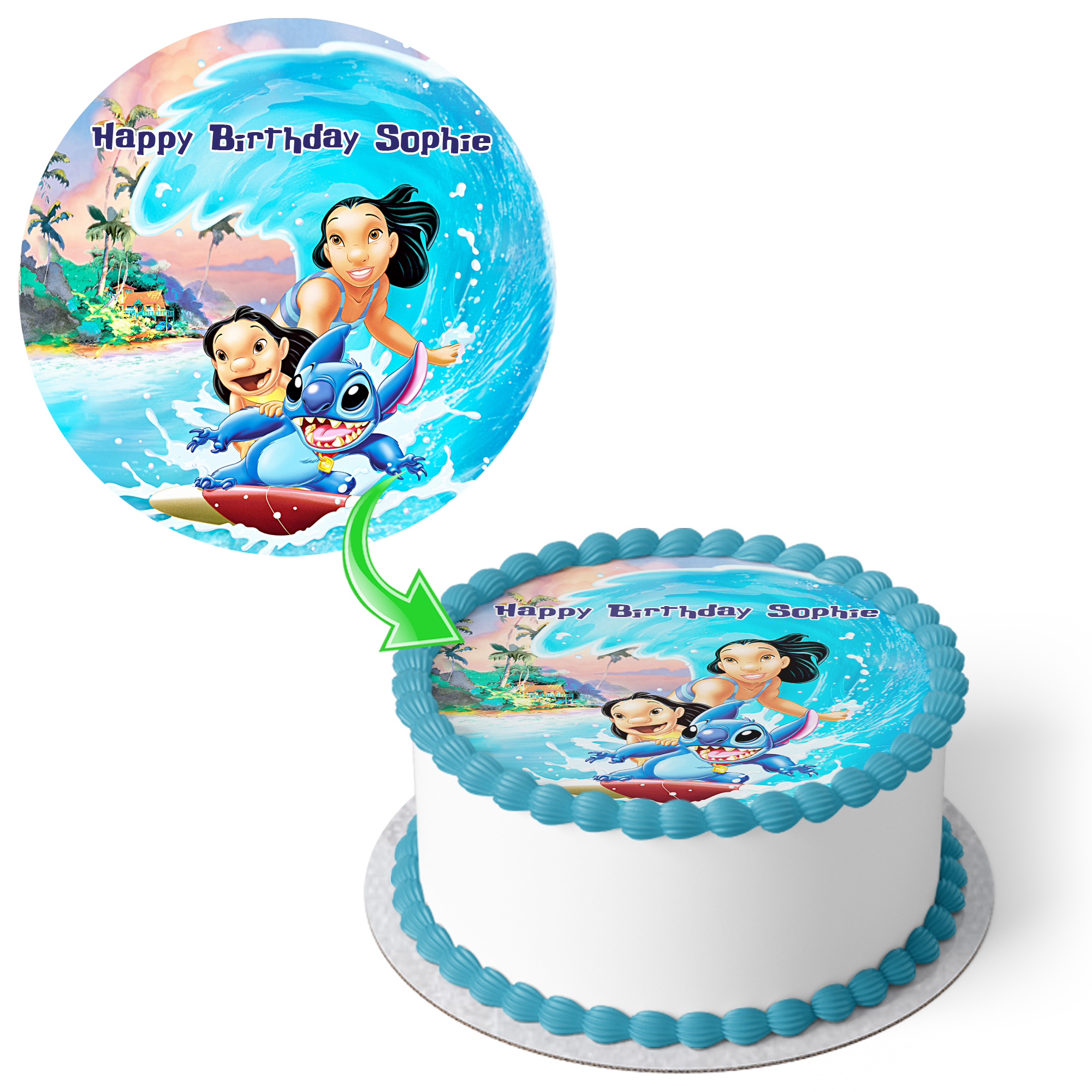 LILO and Stitch Cake