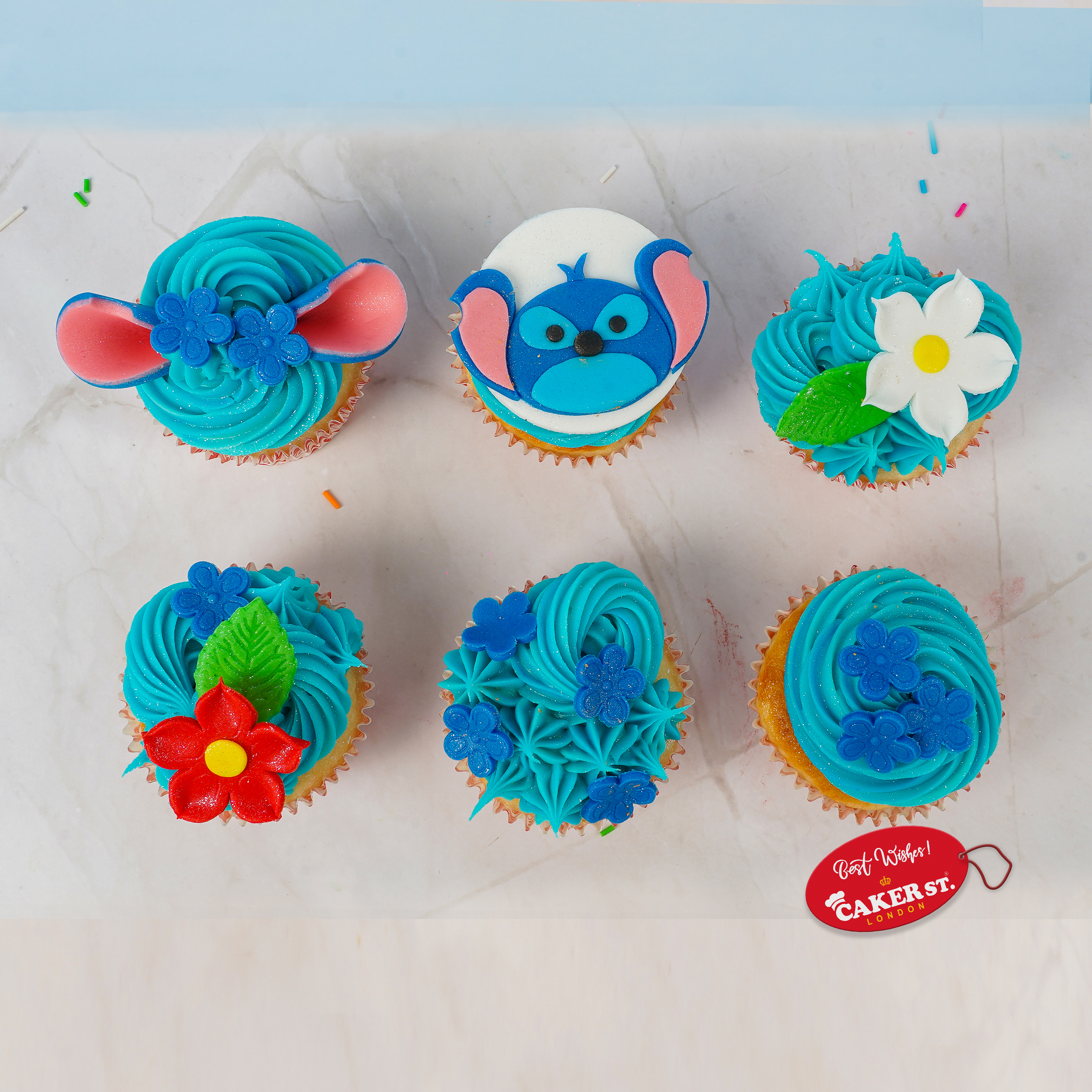 Lilo’s Hawaiian Bliss Cupcakes