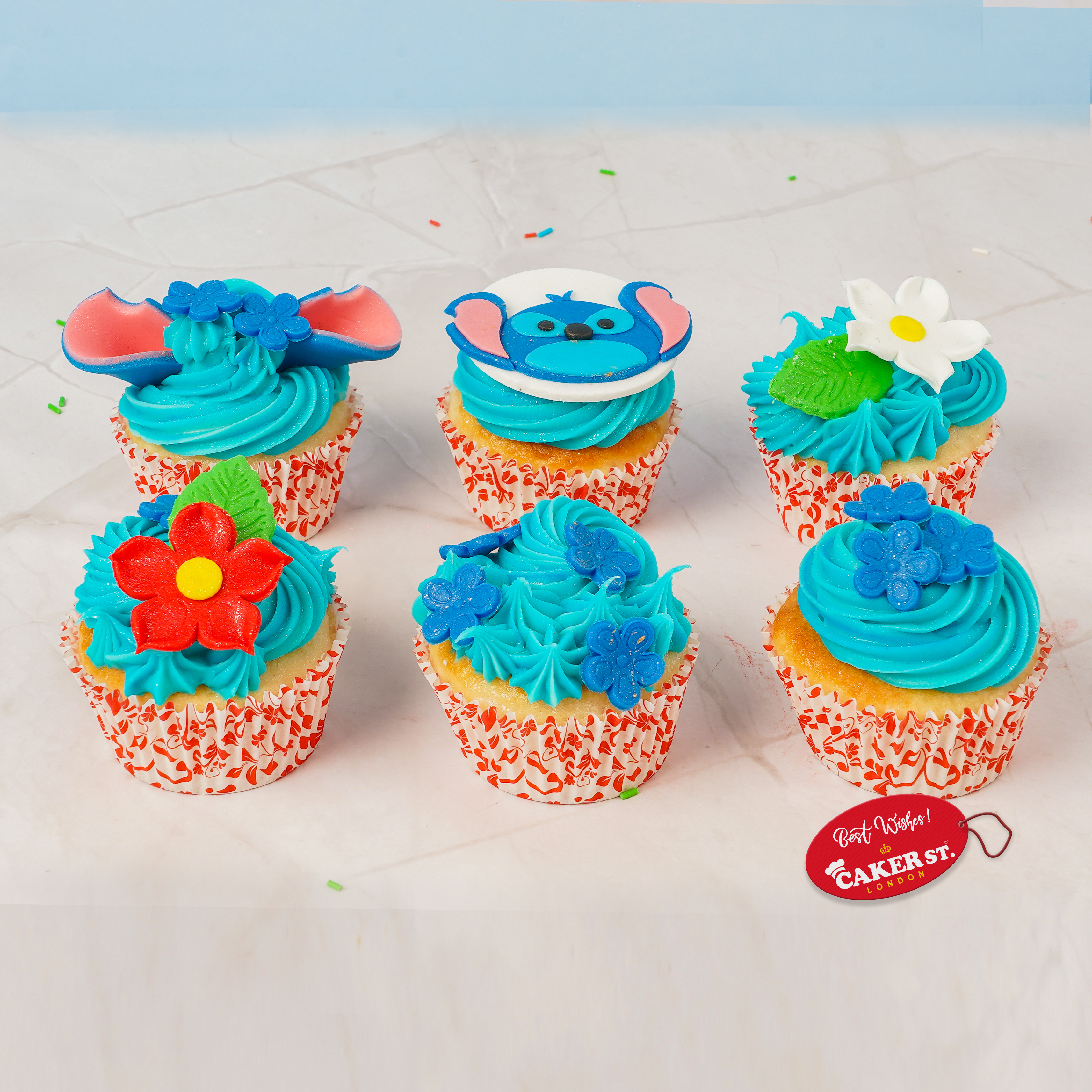 Lilo’s Hawaiian Bliss Cupcakes