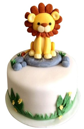 Lion Birthday Cake