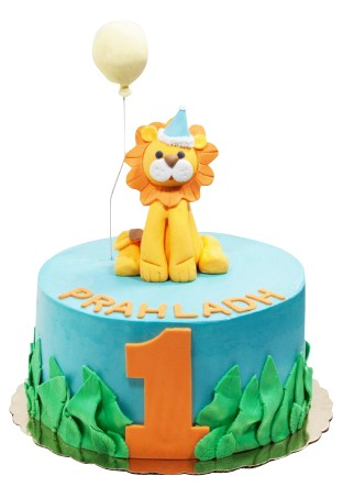 Lion Birthday Cake