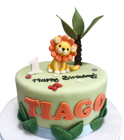 Lion Birthday Cake