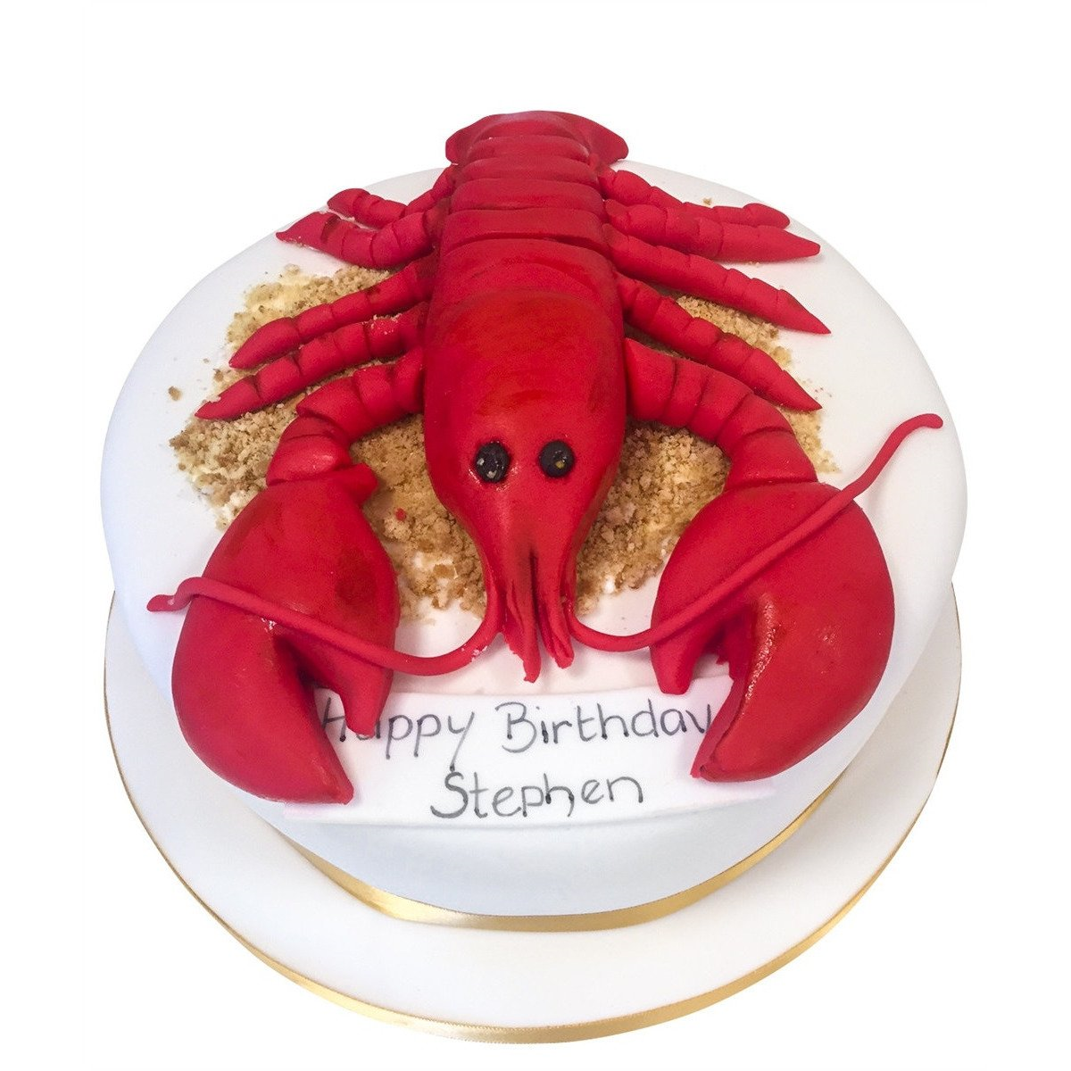 Lobster Theme Cake 