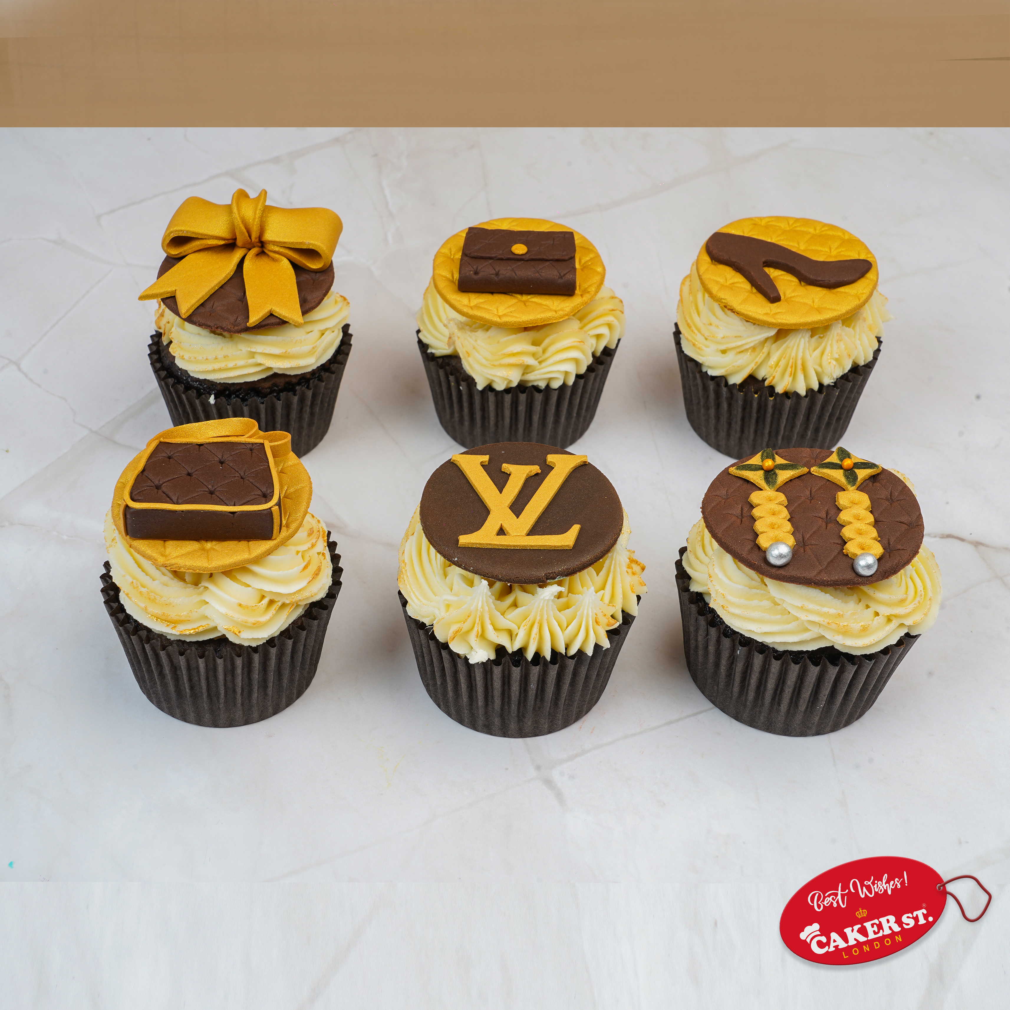 Louis Vuitton Elegance Cupcakes