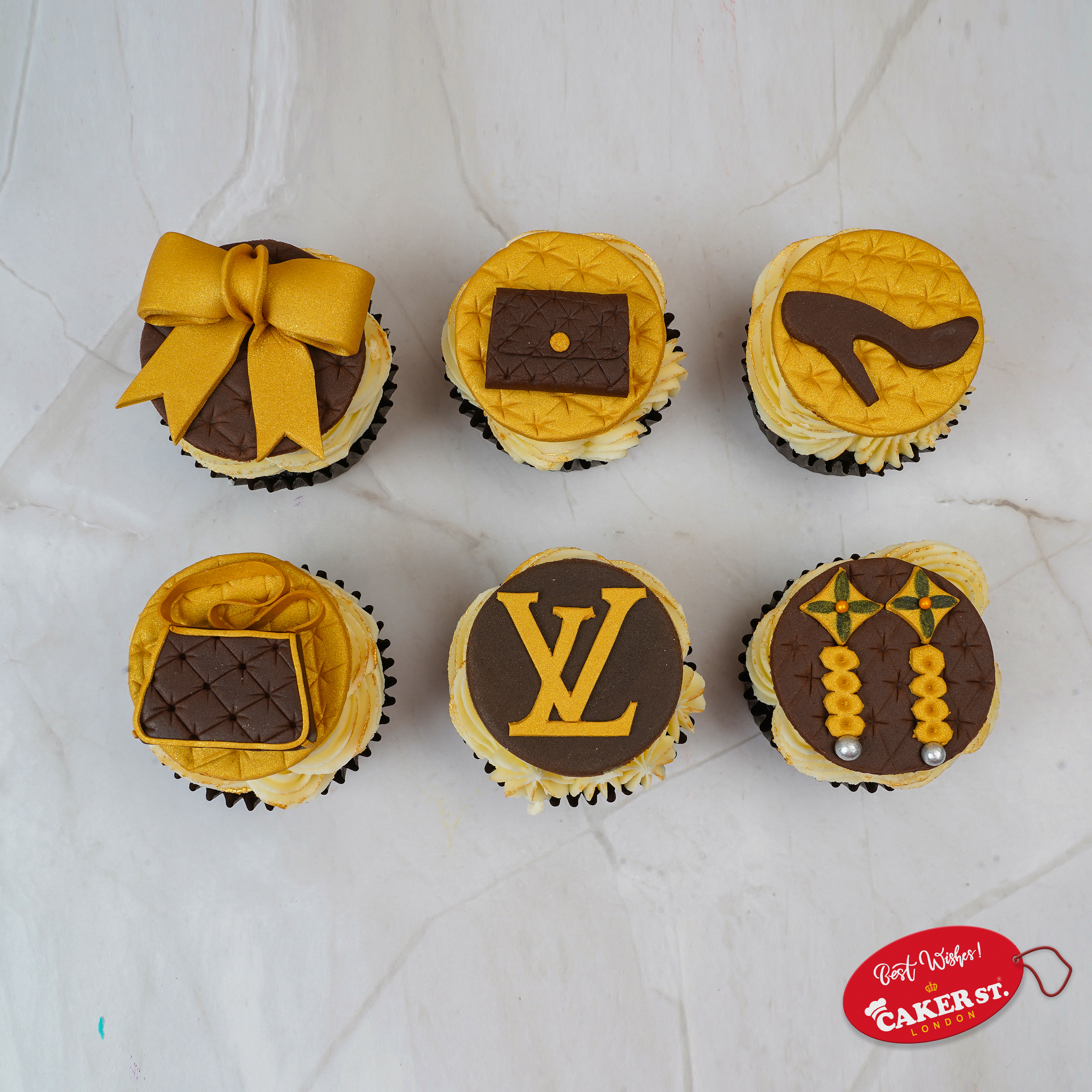 Louis Vuitton Elegance Cupcakes