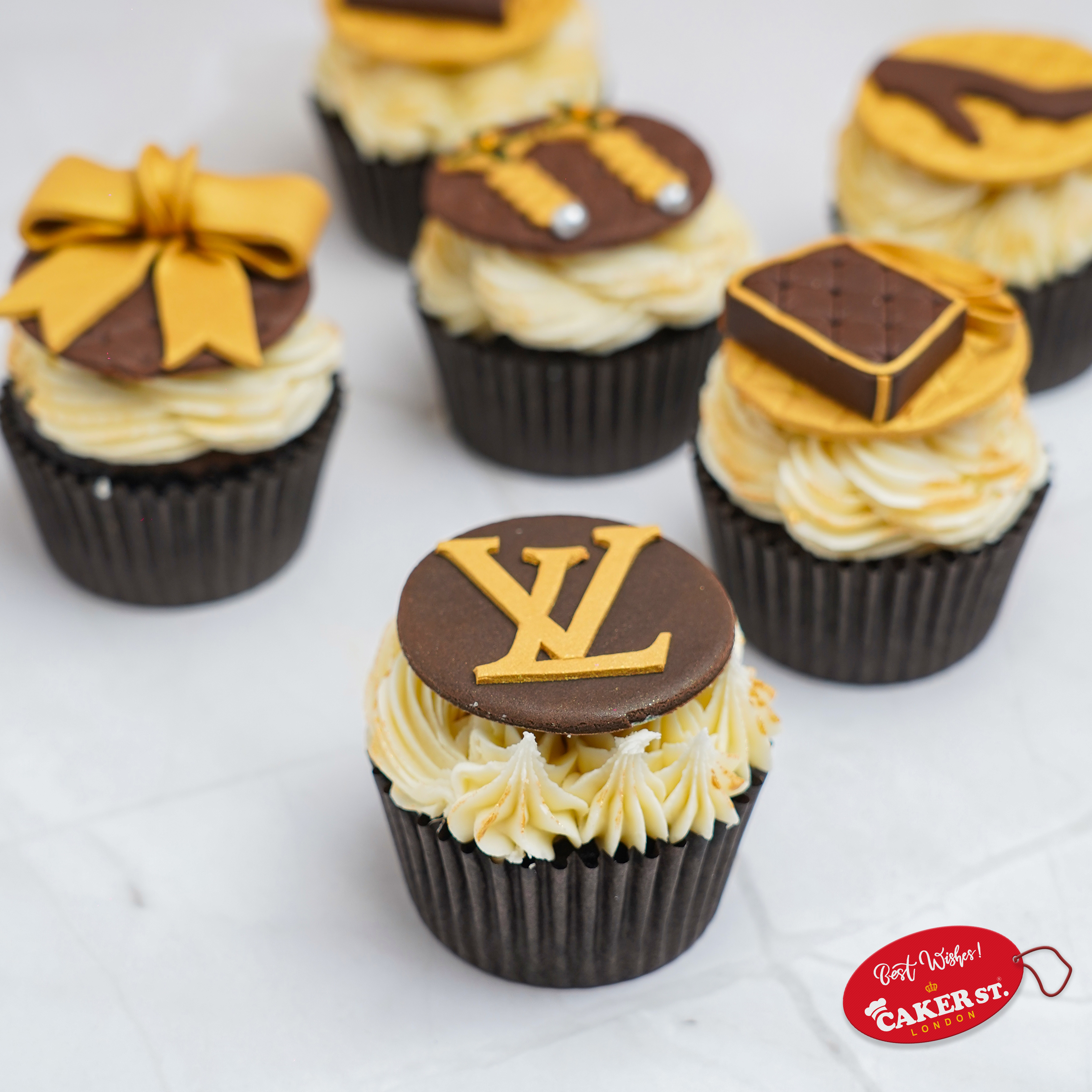 Louis Vuitton Elegance Cupcakes