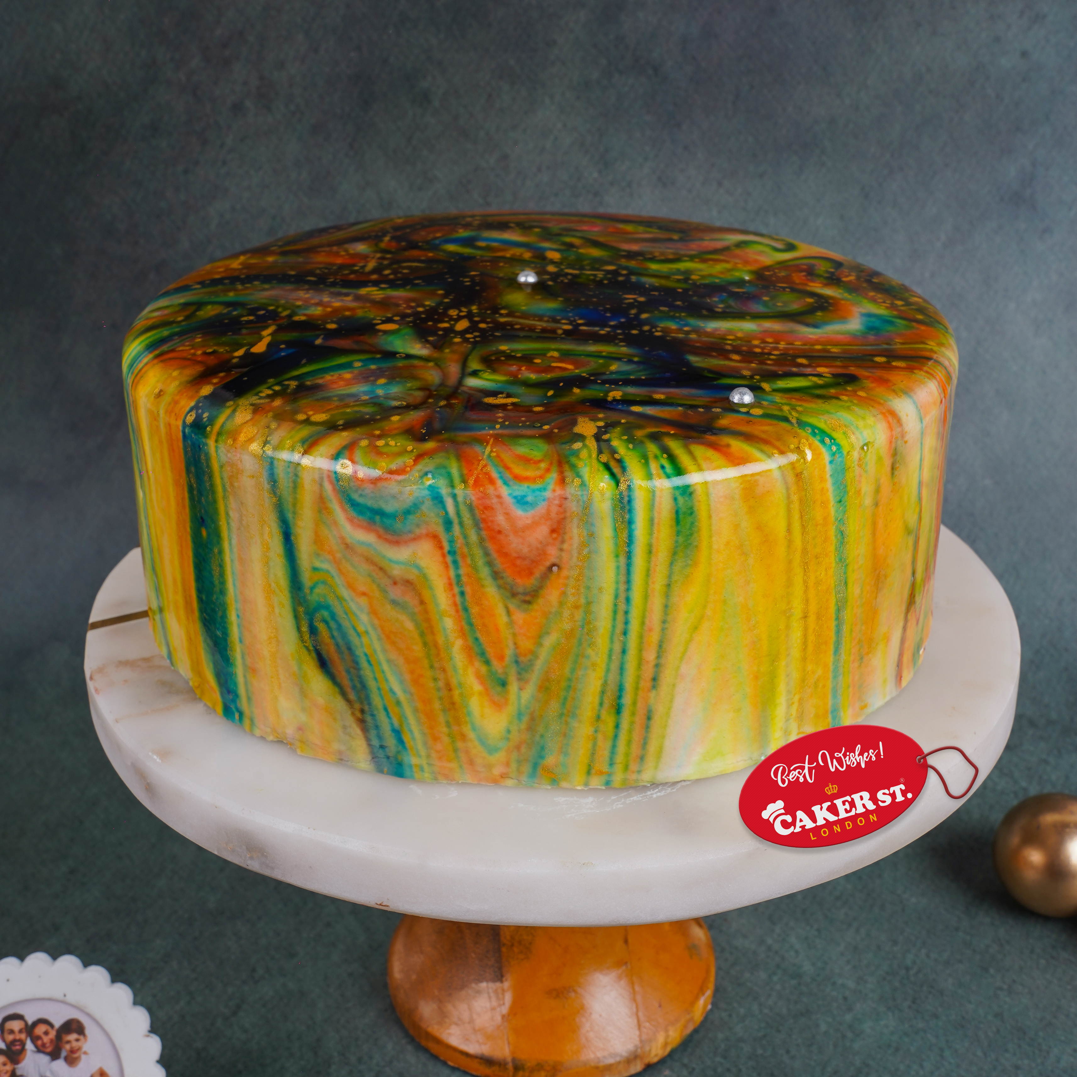 Marble Magic Cake