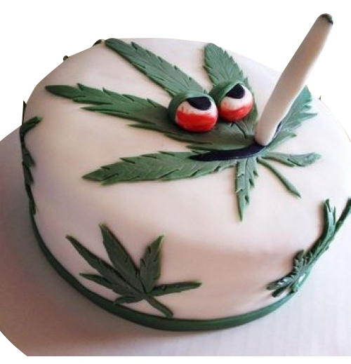 Marijuana cake