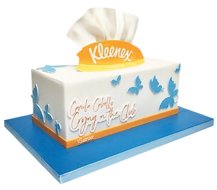 Kleenex cake