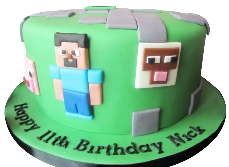 Minecraft Cake