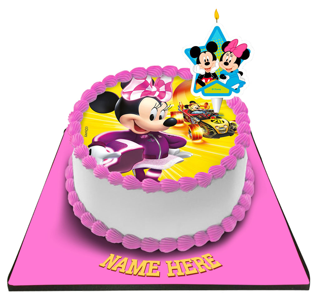 Minnie Mouse Photo Cake 