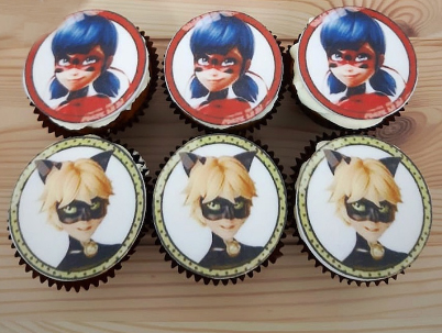 Miraculous Theme Cupcakes