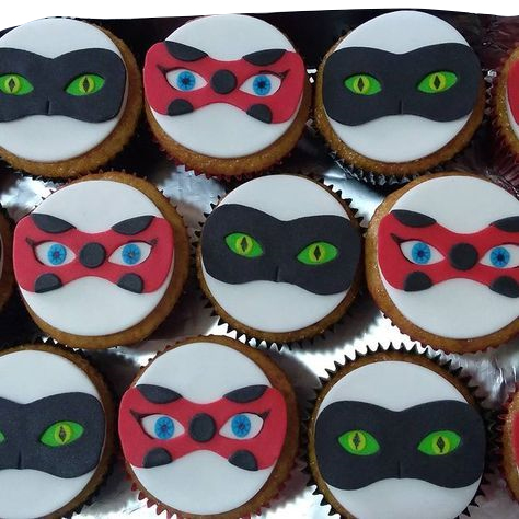 Miraculous Theme Cupcakes