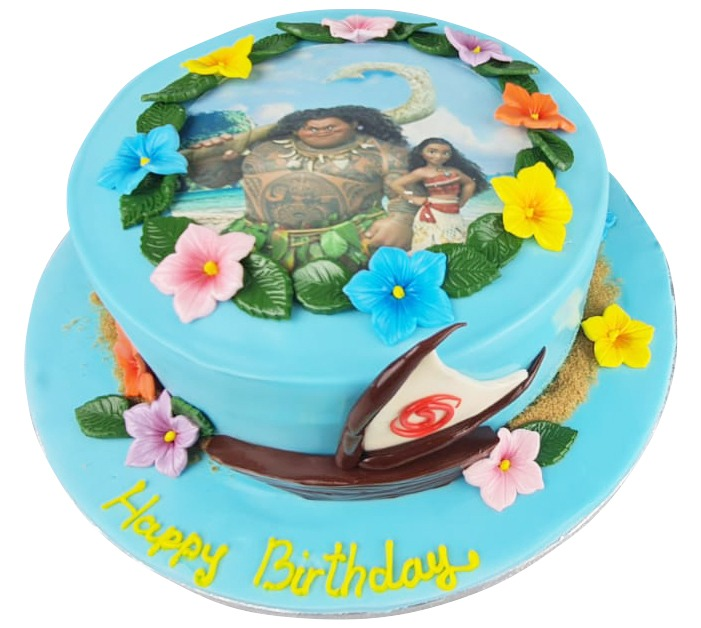 Moana birthday Cakery 